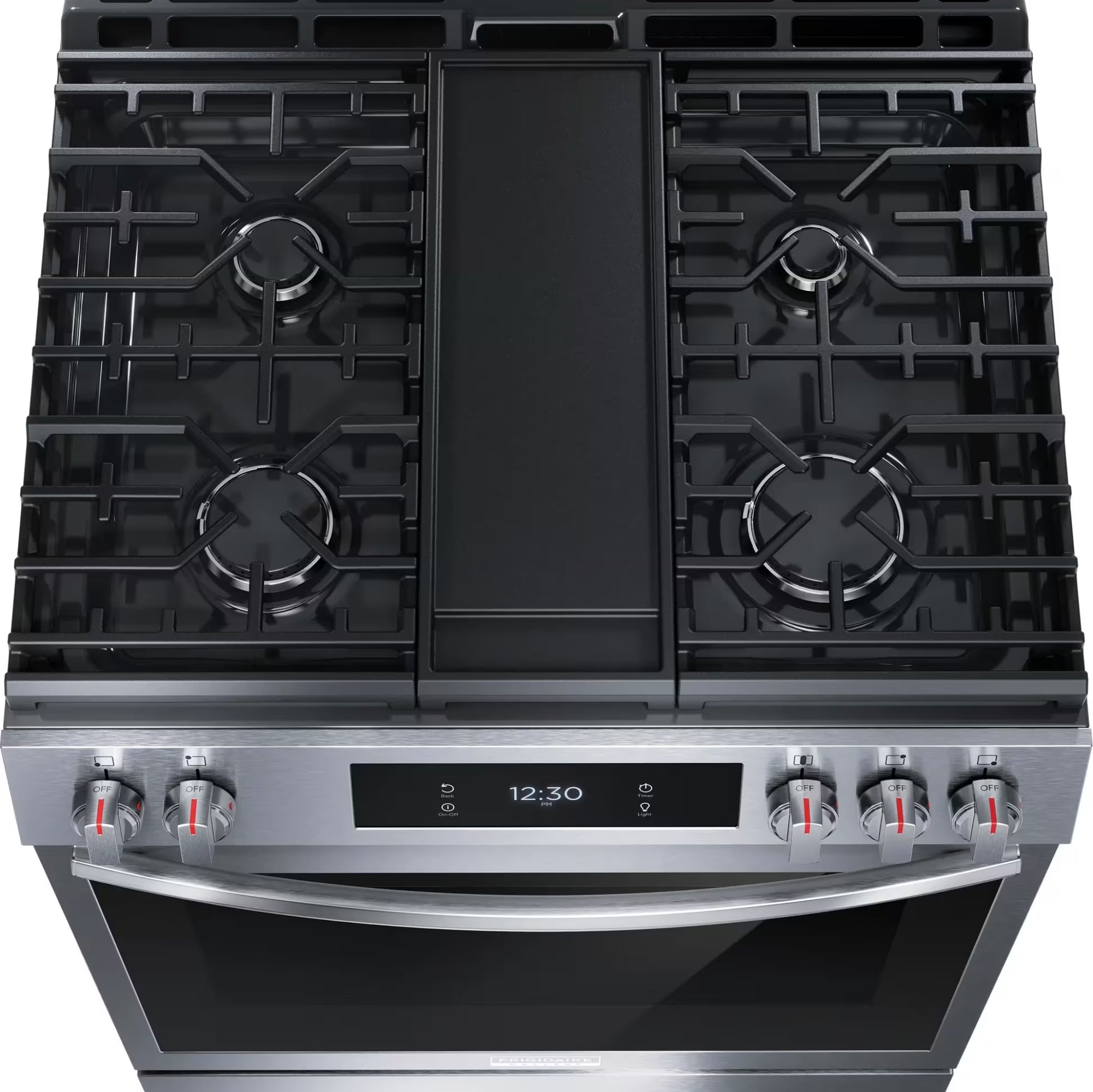 Frigidaire Gallery GCFG3060BF 30-Inch Front-Control Gas Range Stainless Steel