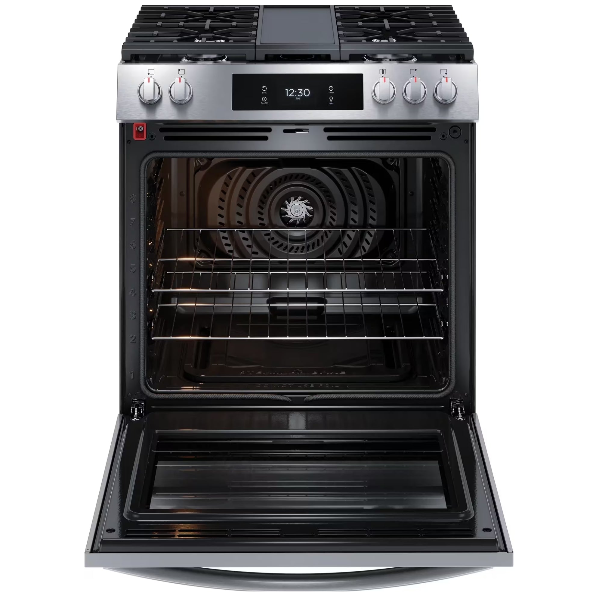 Frigidaire Gallery GCFG3060BF 30-Inch Front-Control Gas Range Stainless Steel