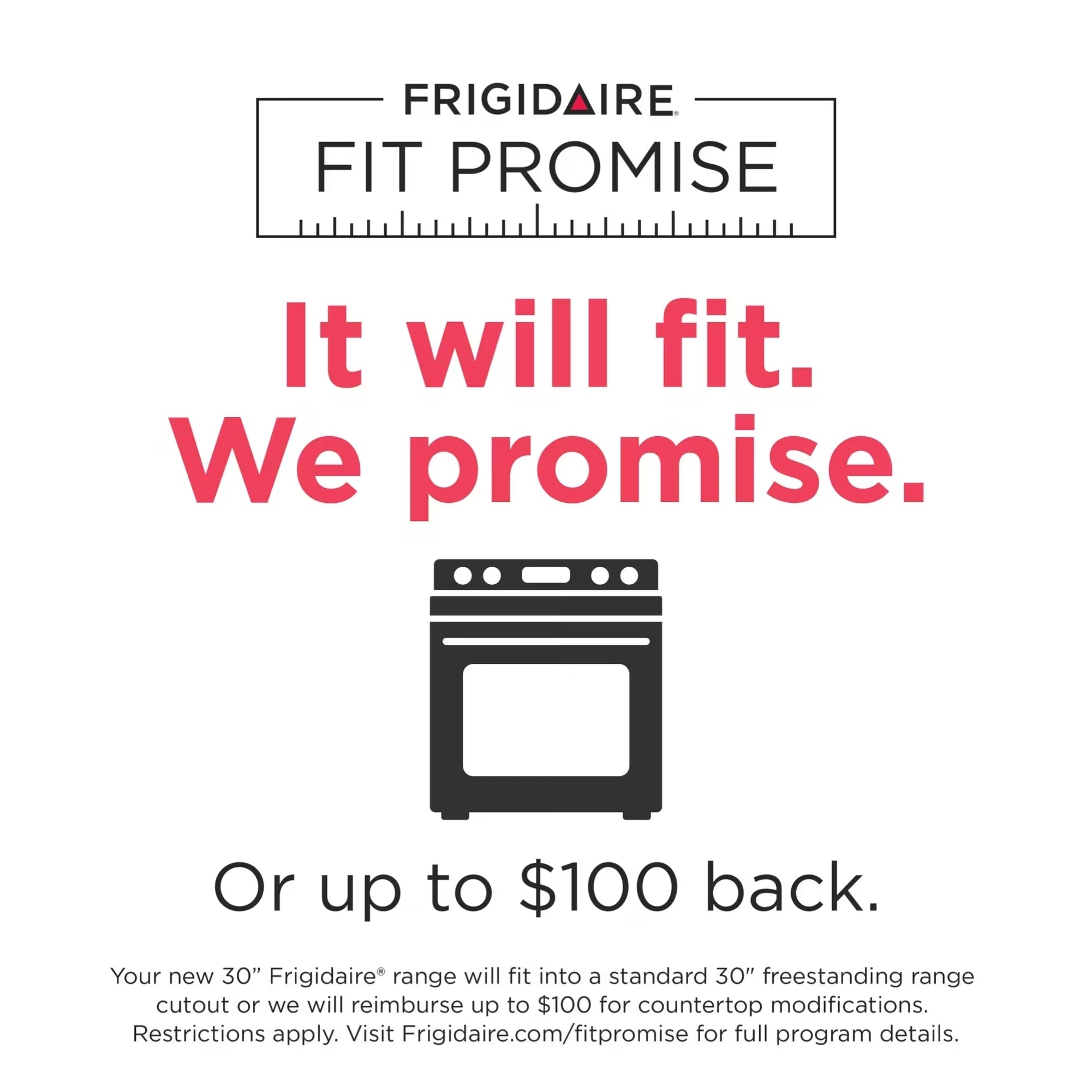 Frigidaire Gallery GCFG3060BF 30-Inch Front-Control Gas Range Stainless Steel