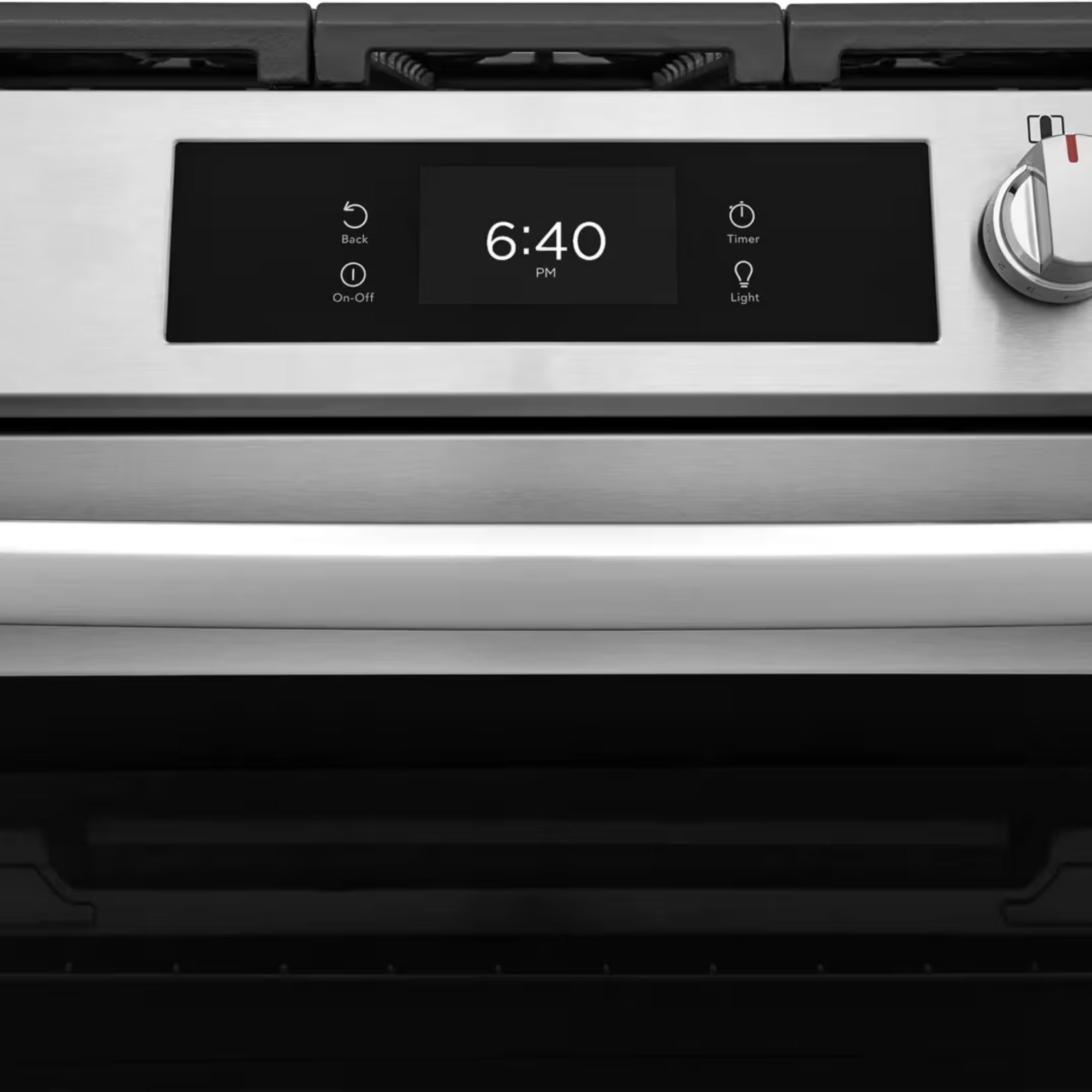 Frigidaire Gallery GCFG3070BF 30-Inch Front-Control Gas Range with Stone-Baked Pizza Stainless Steel