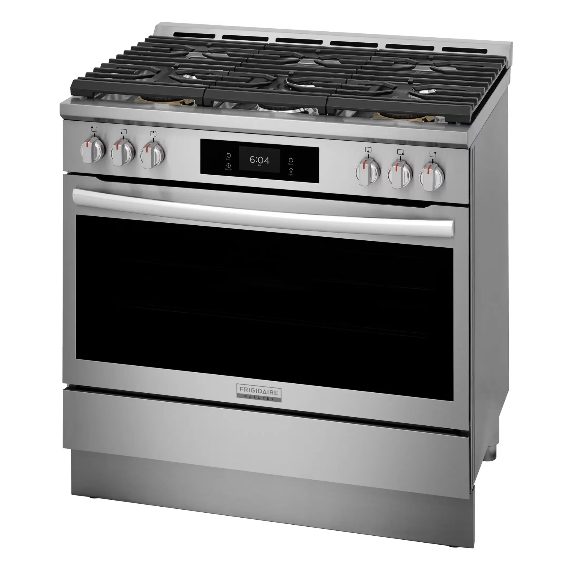 Frigidaire Gallery GCFG3661AF 36-Inch Gas Range with Air Fry and Total Convection Stainless Steel