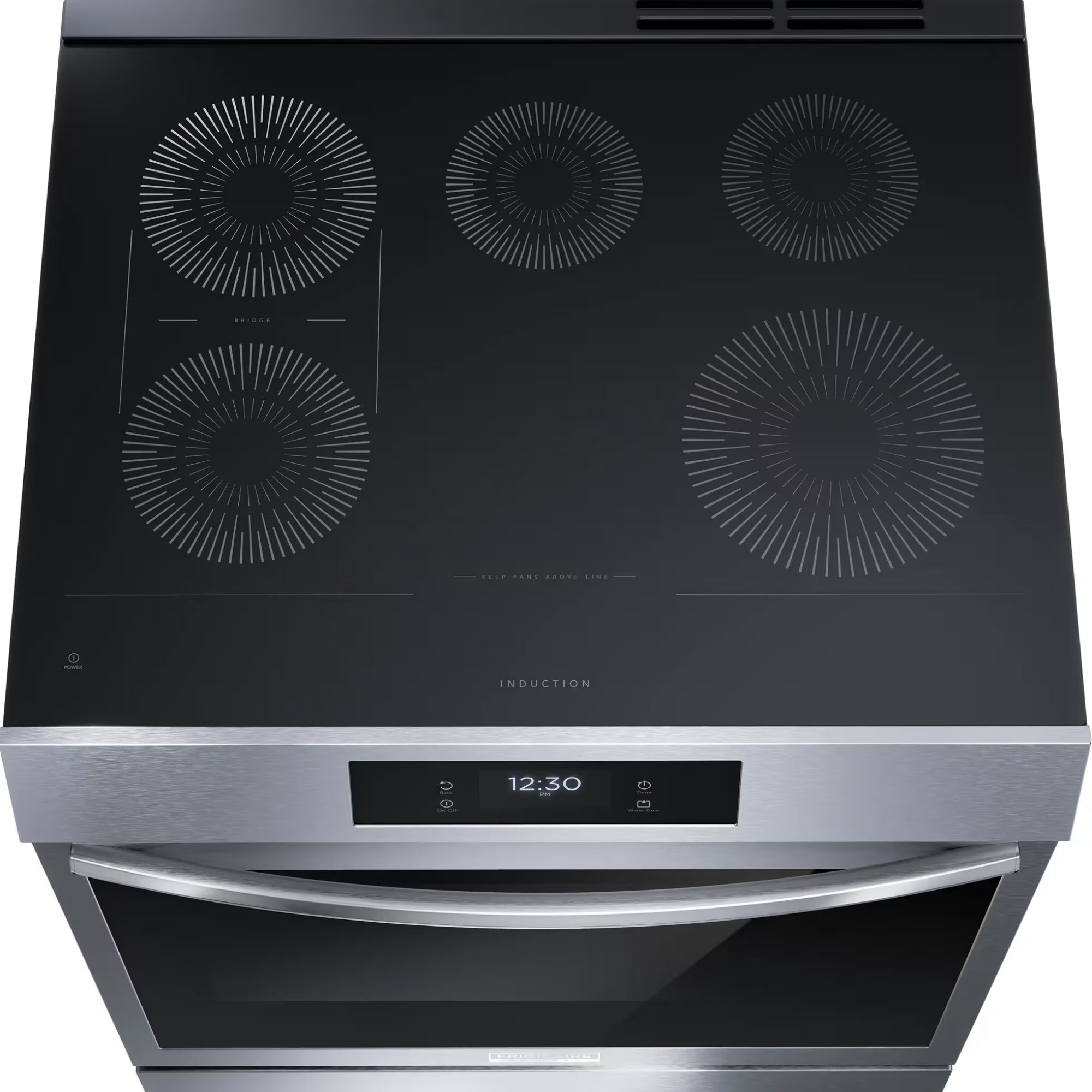 Frigidaire Gallery GCFI306CBF 30-Inch Front-Control Induction Range Stainless Steel