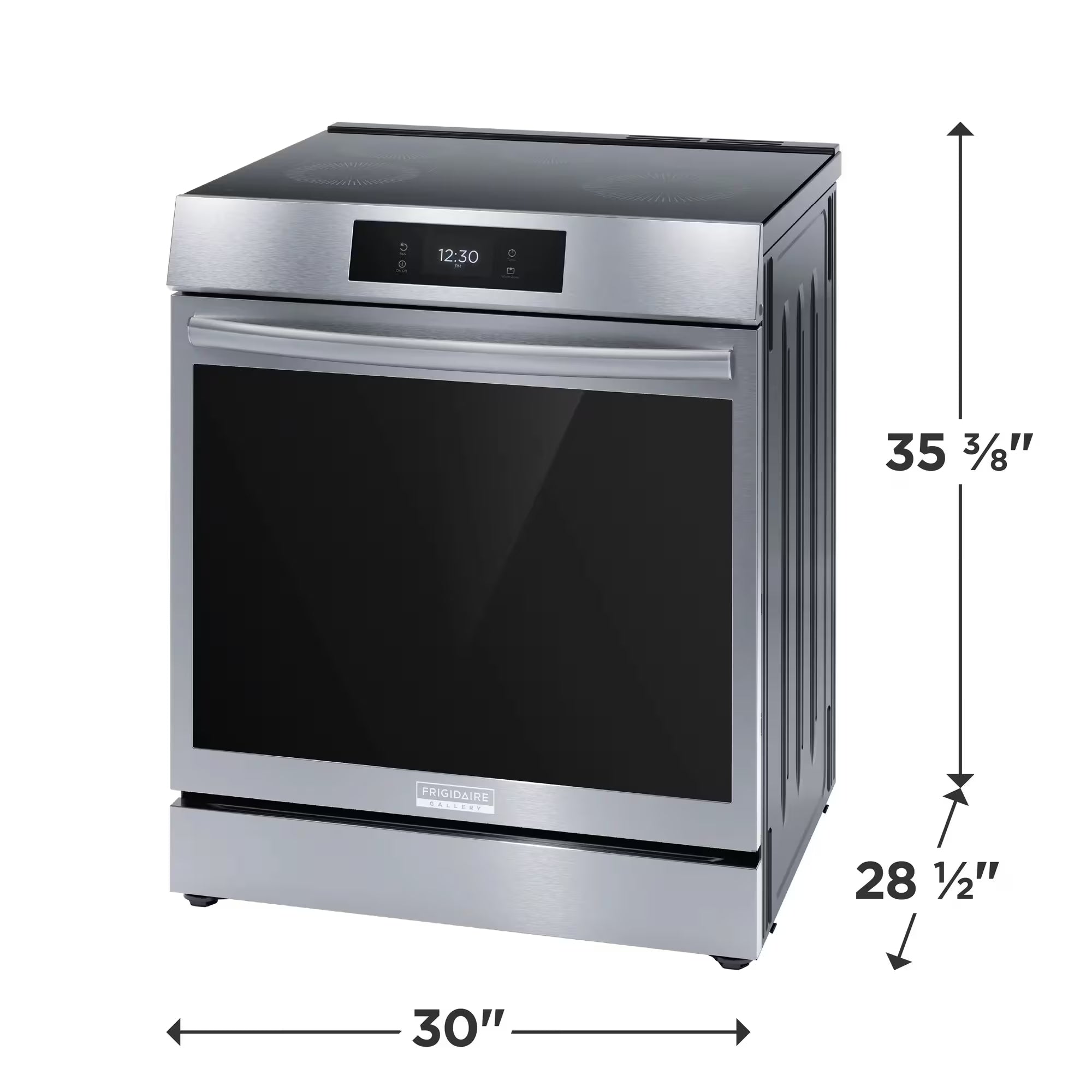 Frigidaire Gallery GCFI306CBF 30-Inch Front-Control Induction Range Stainless Steel