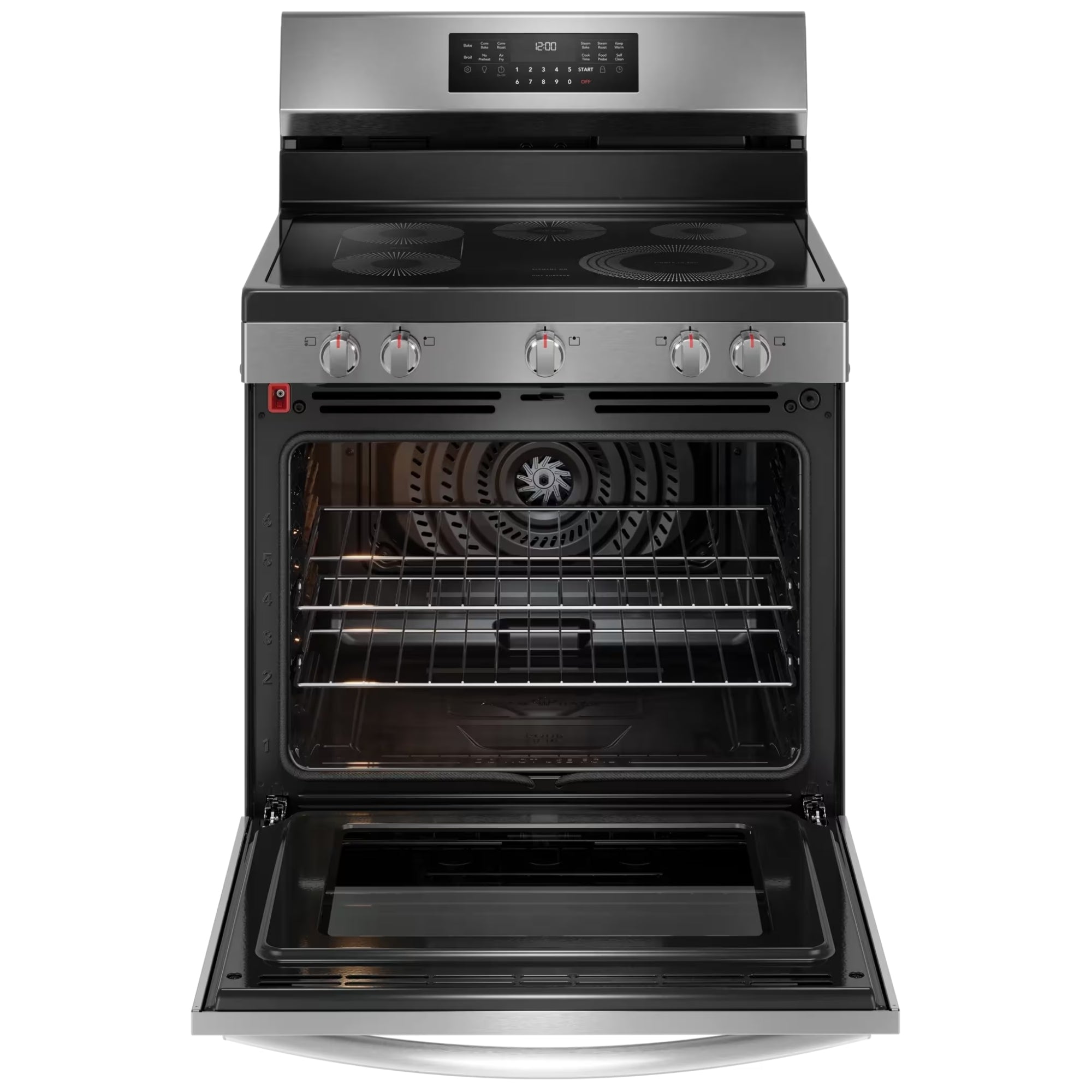Frigidaire Gallery GCRE306CBF 30-Inch Rear-Control Electric Range Stainless Steel
