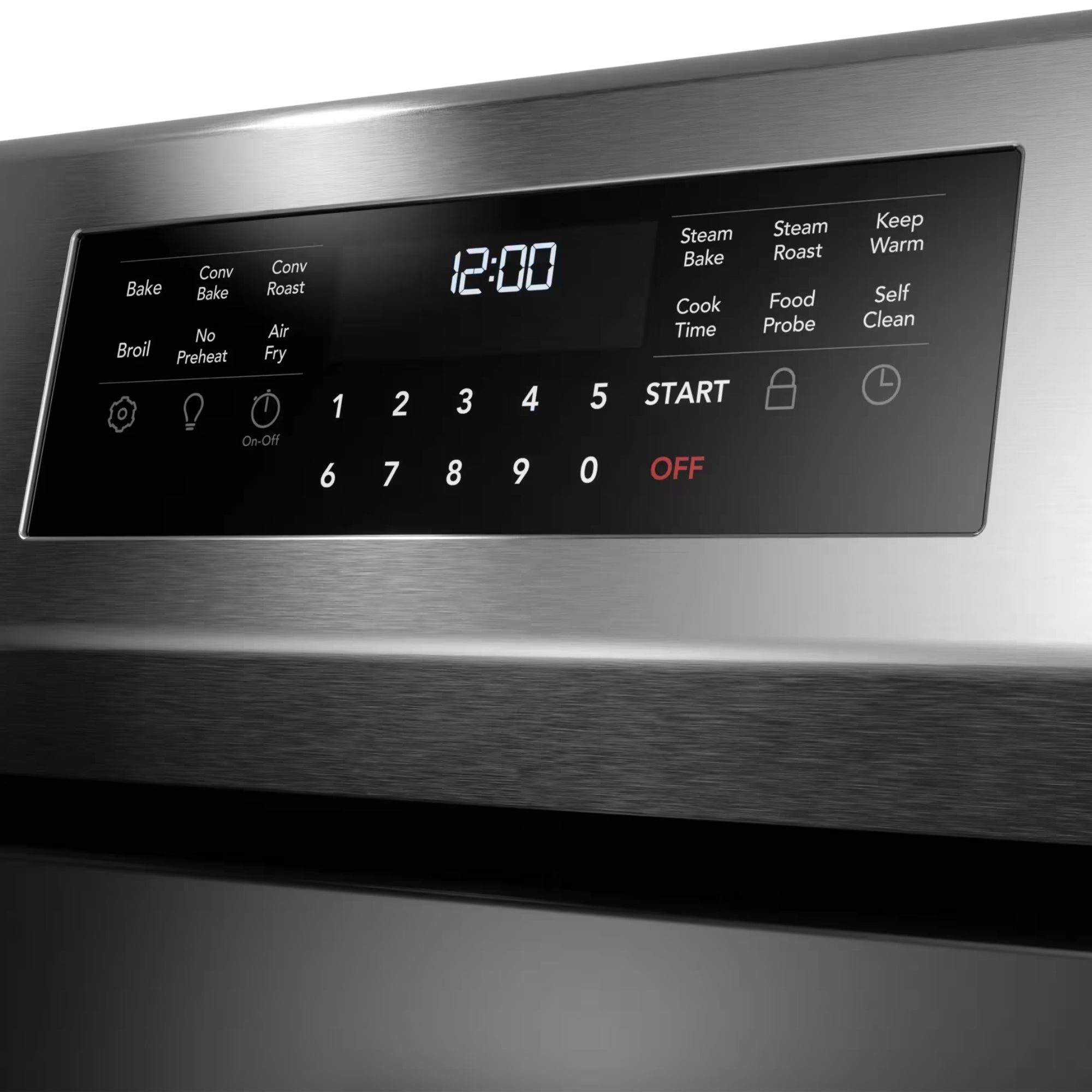 Frigidaire Gallery GCRE306CBF 30-Inch Rear-Control Electric Range Stainless Steel