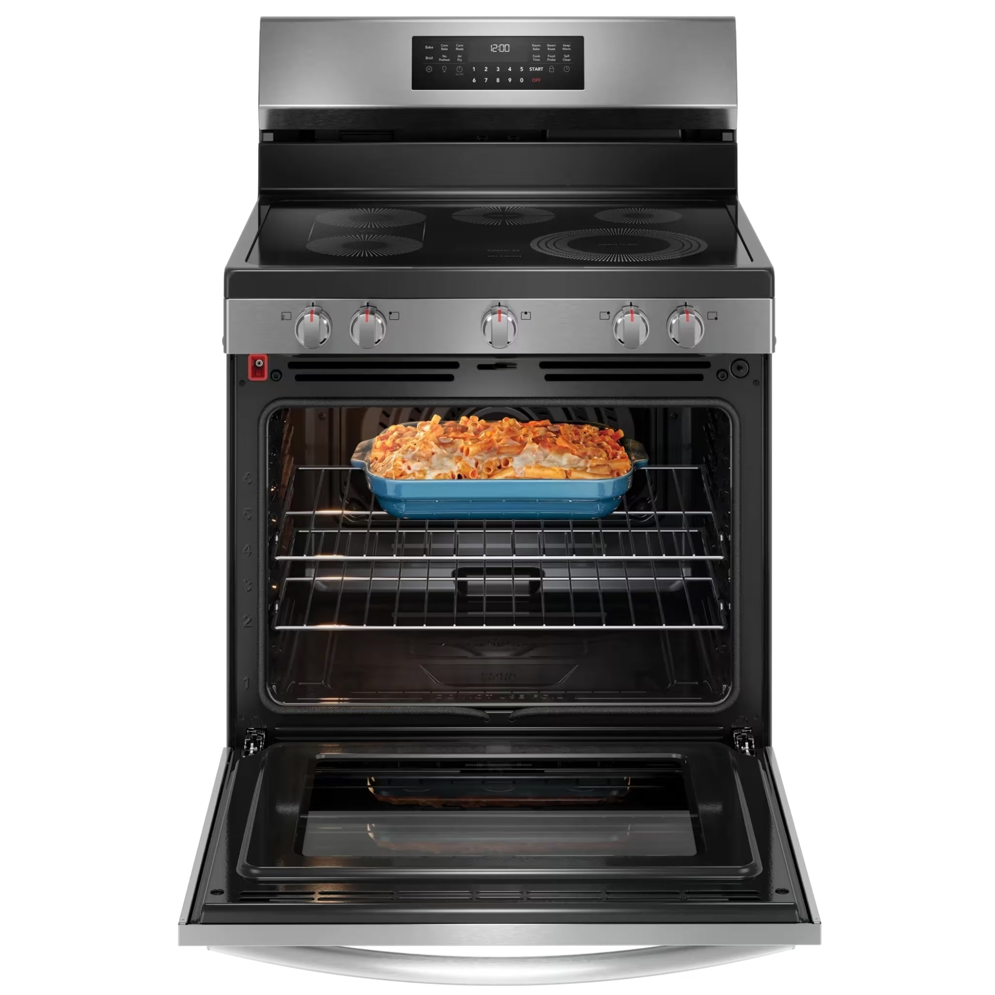 Frigidaire Gallery GCRE306CBF 30-Inch Rear-Control Electric Range Stainless Steel