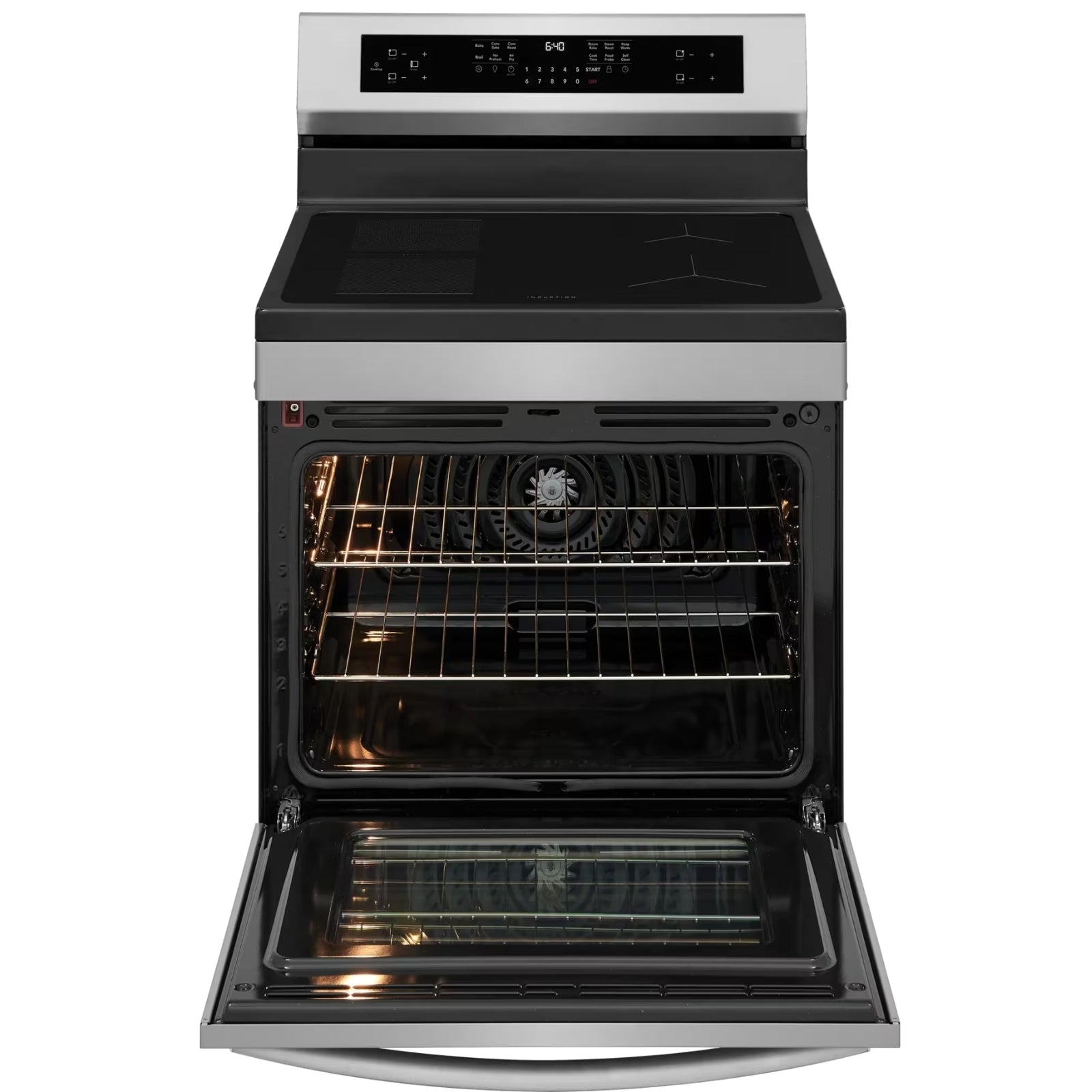 Frigidaire Gallery GCRI306CBF 30-Inch Freestanding Induction Range with Air Fry Stainless Steel