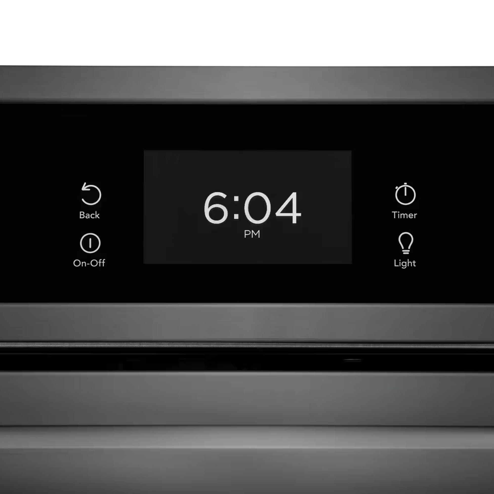 Frigidaire Gallery black stainless steel 30-inch electric wall oven and microwave combination with digital controls and display