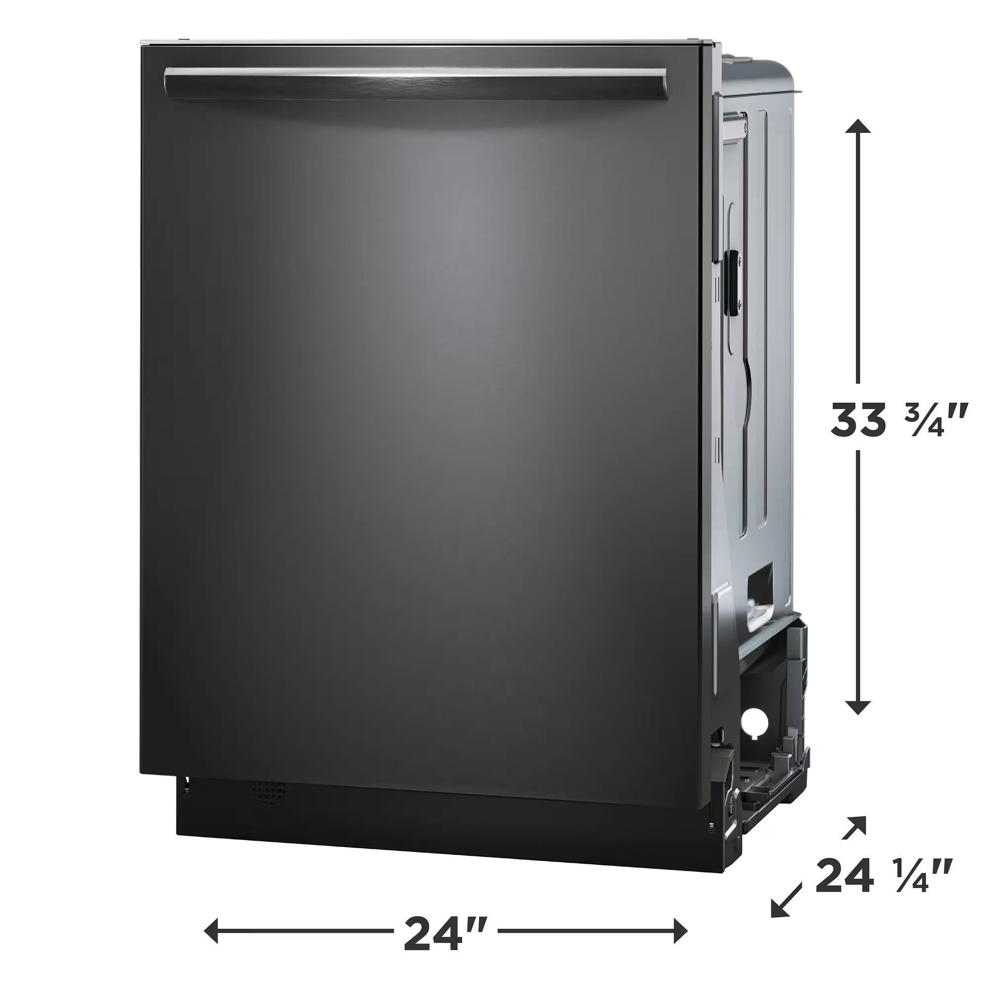 Frigidaire Gallery GDSH4715AD 24-Inch Built-In Dishwasher Black Stainless Steel