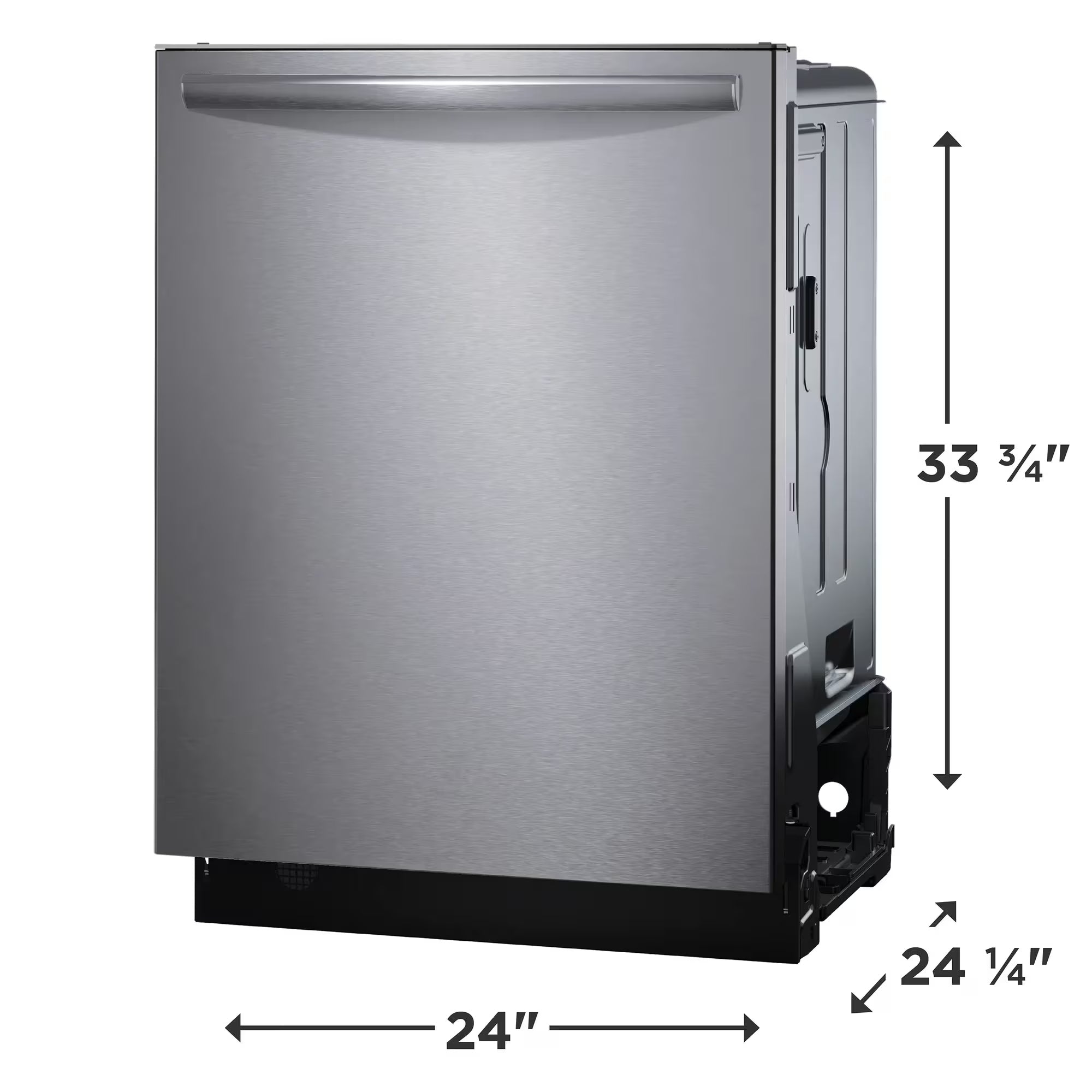 Frigidaire Gallery GDSH4715AF 24-Inch Built-In Dishwasher Stainless Steel