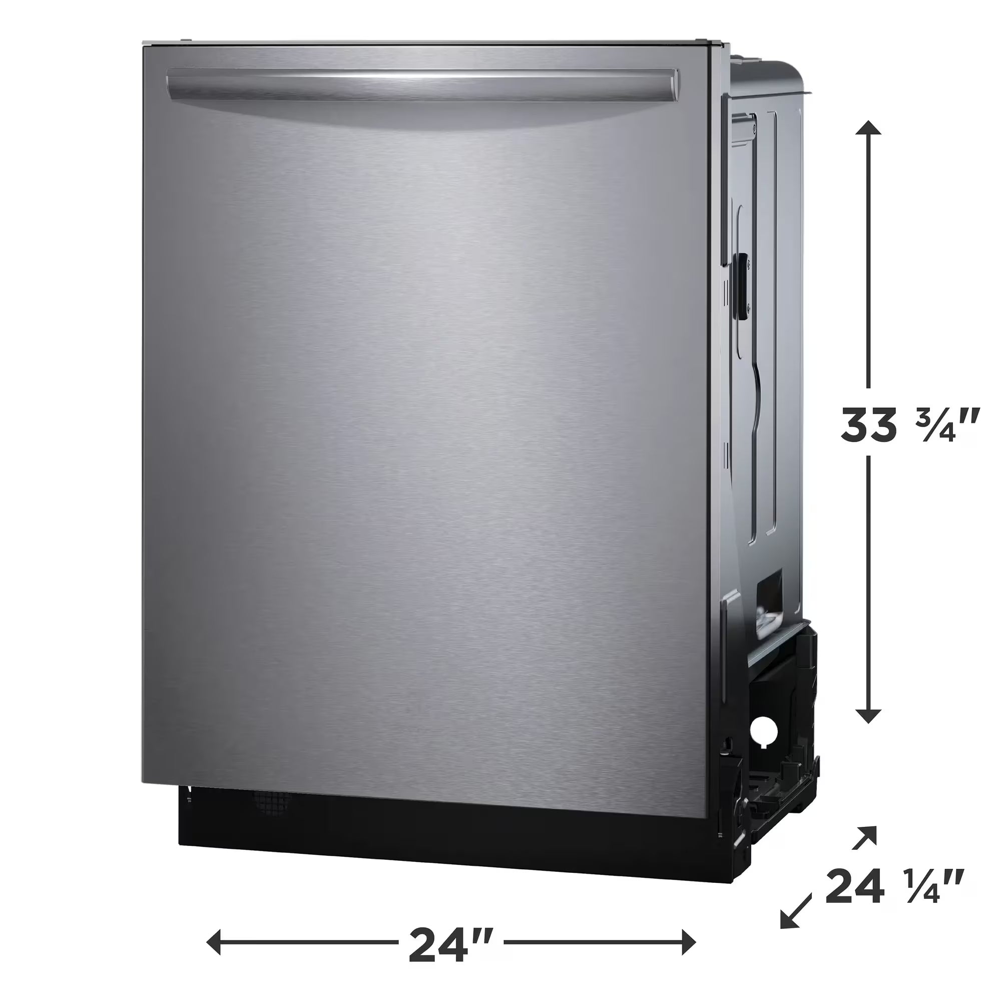 Frigidaire Gallery GDSH4735AF 24-Inch Dishwasher Stainless Steel