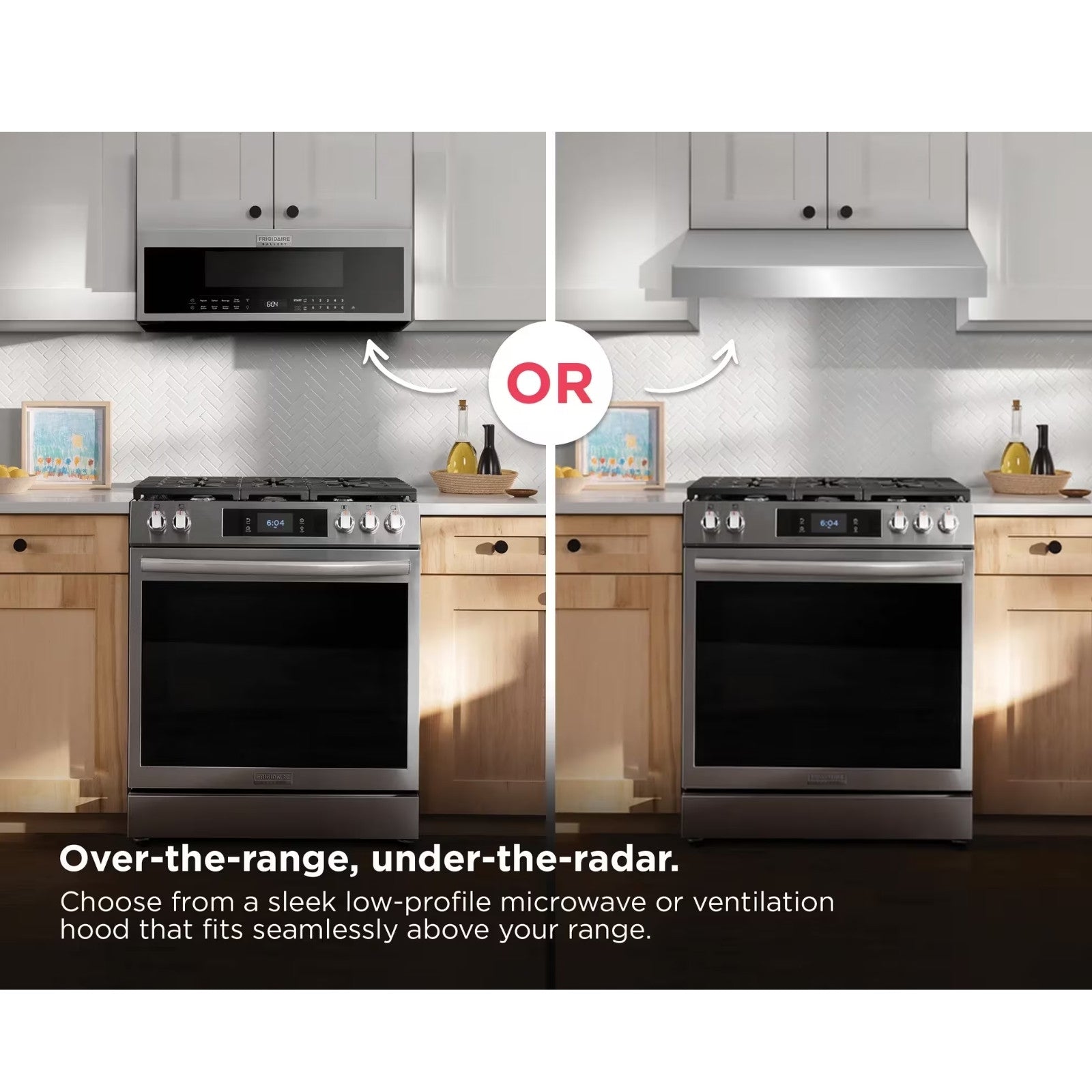 Frigidaire Gallery GMOS1266AF 1.2 Cu. Ft. OTR Microwave Stainless Steel