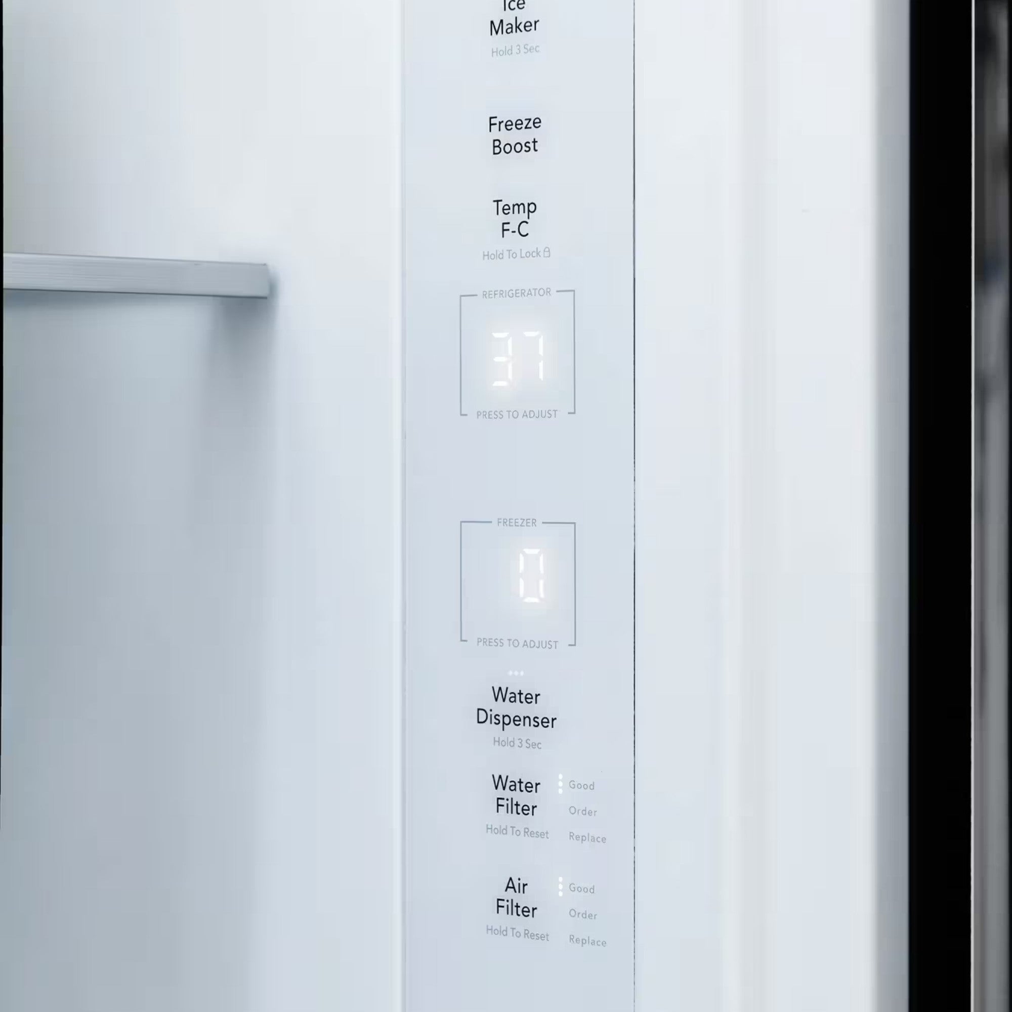 Frigidaire Gallery GRFN2023AF 30 inch 20 Cu. Ft. French Door Refrigerator
