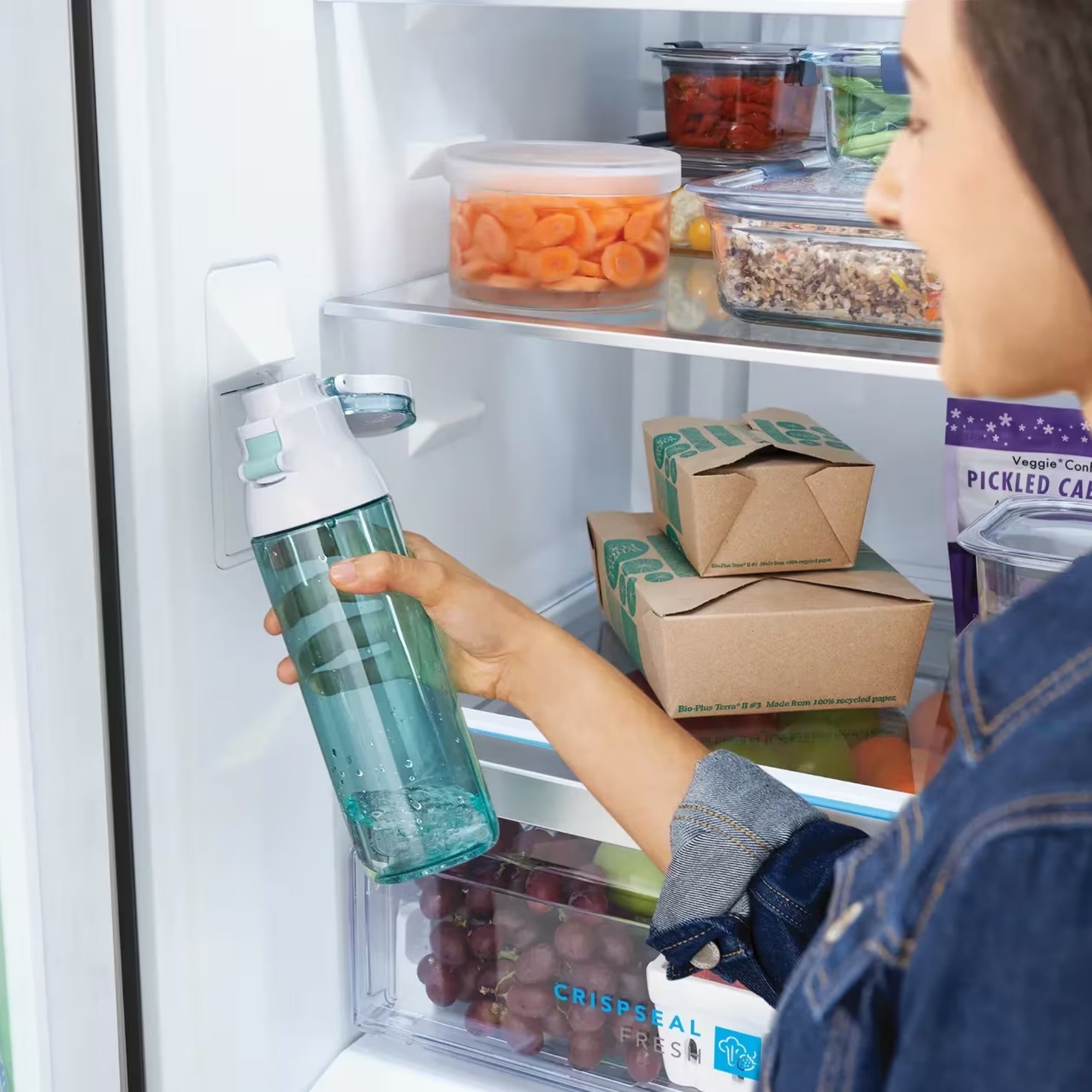 Frigidaire Gallery GRFN2023AF 30 inch 20 Cu. Ft. French Door Refrigerator