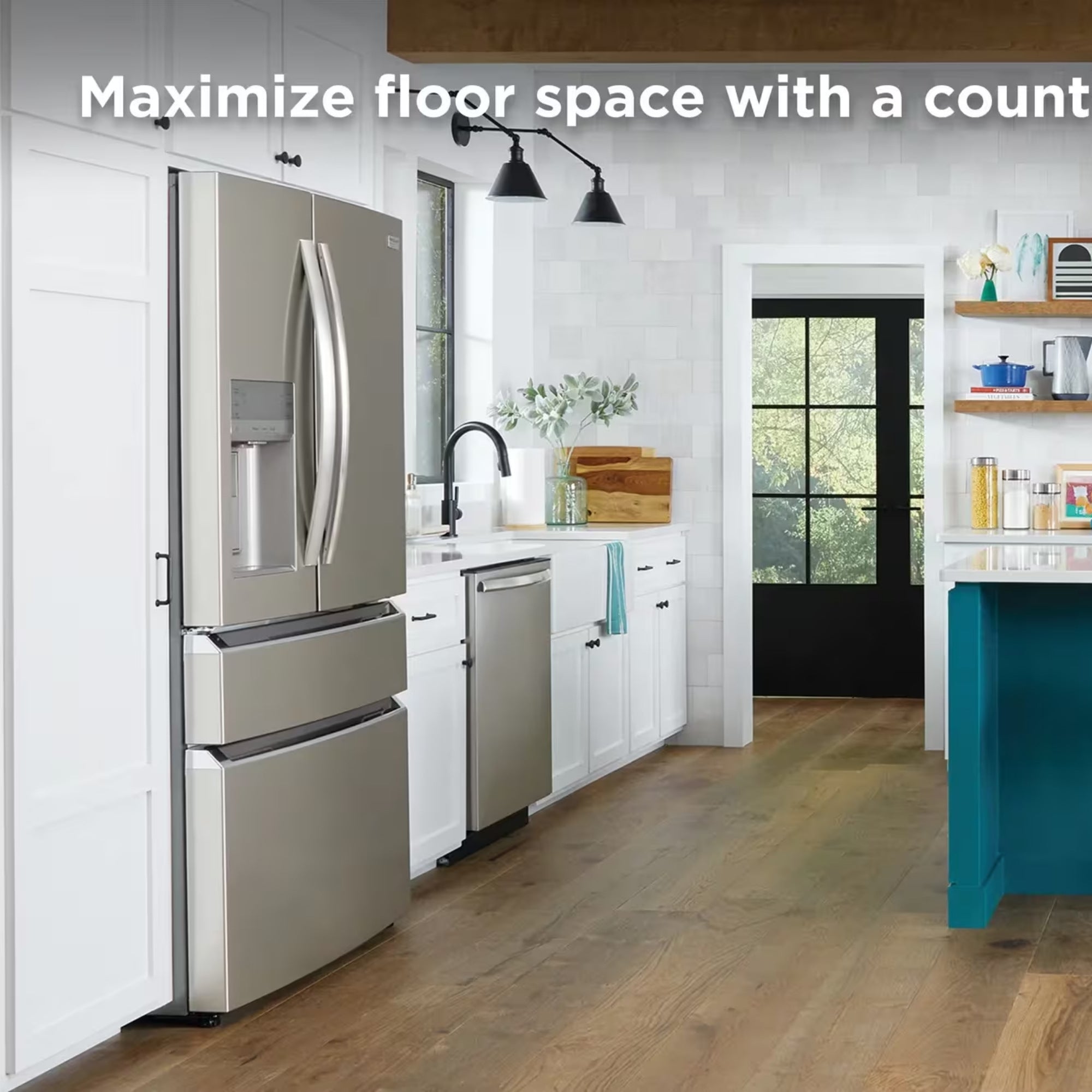 Frigidaire Gallery GRMC2273CF 22 Cu. Ft. Counter-Depth 4-Door Refrigerator