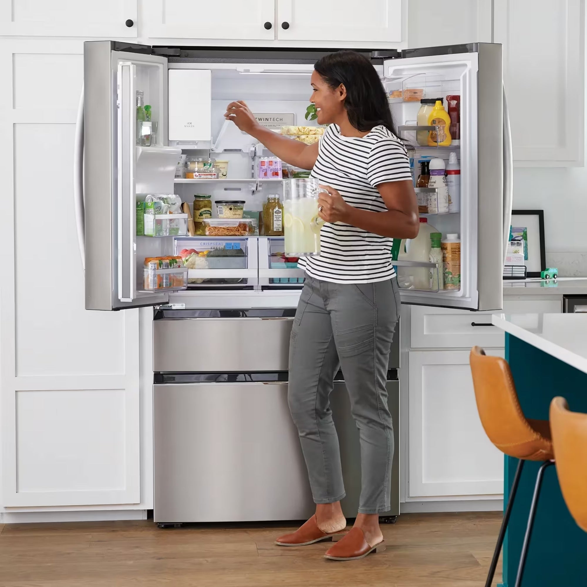 Frigidaire Gallery GRMC2273CF 22 Cu. Ft. Counter-Depth 4-Door Refrigerator