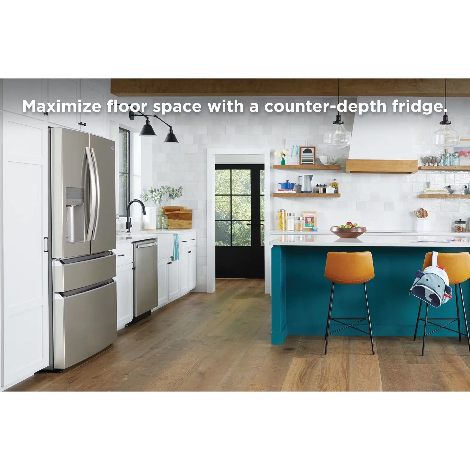 Frigidaire Gallery GRMG2272CF 36 inch 22 Cu. Ft. 4-door French Door Refrigerator