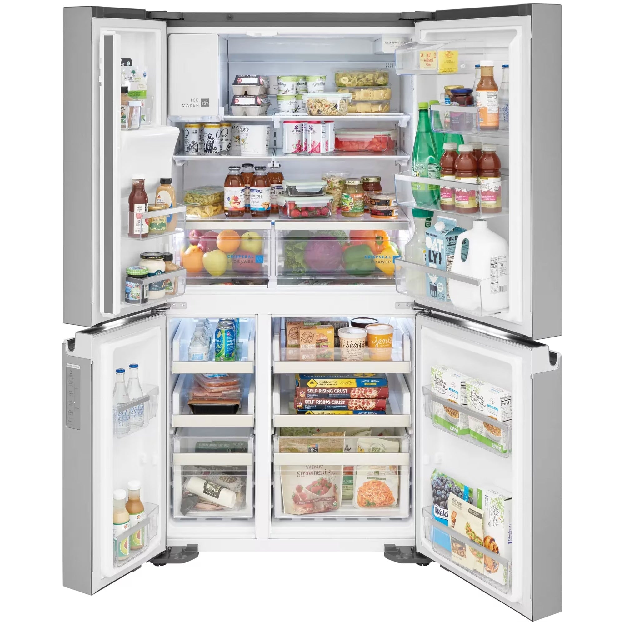 Frigidaire Gallery GRQC2255BF 36 inch 22 Cu. Ft. 4-door French Door Refrigerator