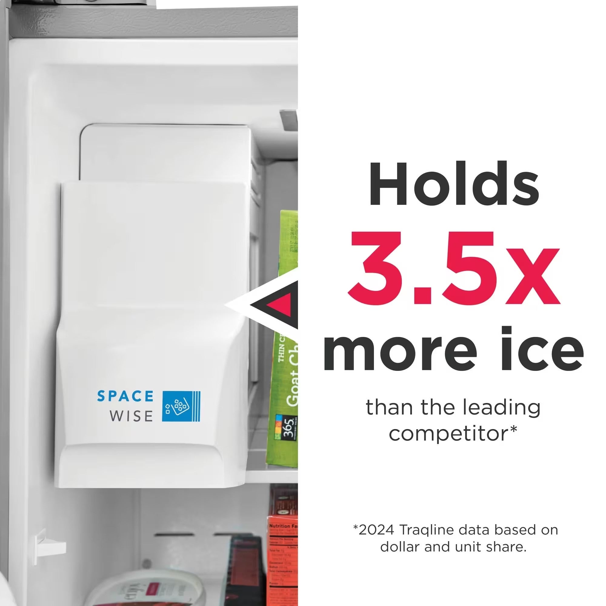 Frigidaire Gallery GRSS2652AF 36 inch 26 Cu. Ft. Side-by-Side Refrigerator
