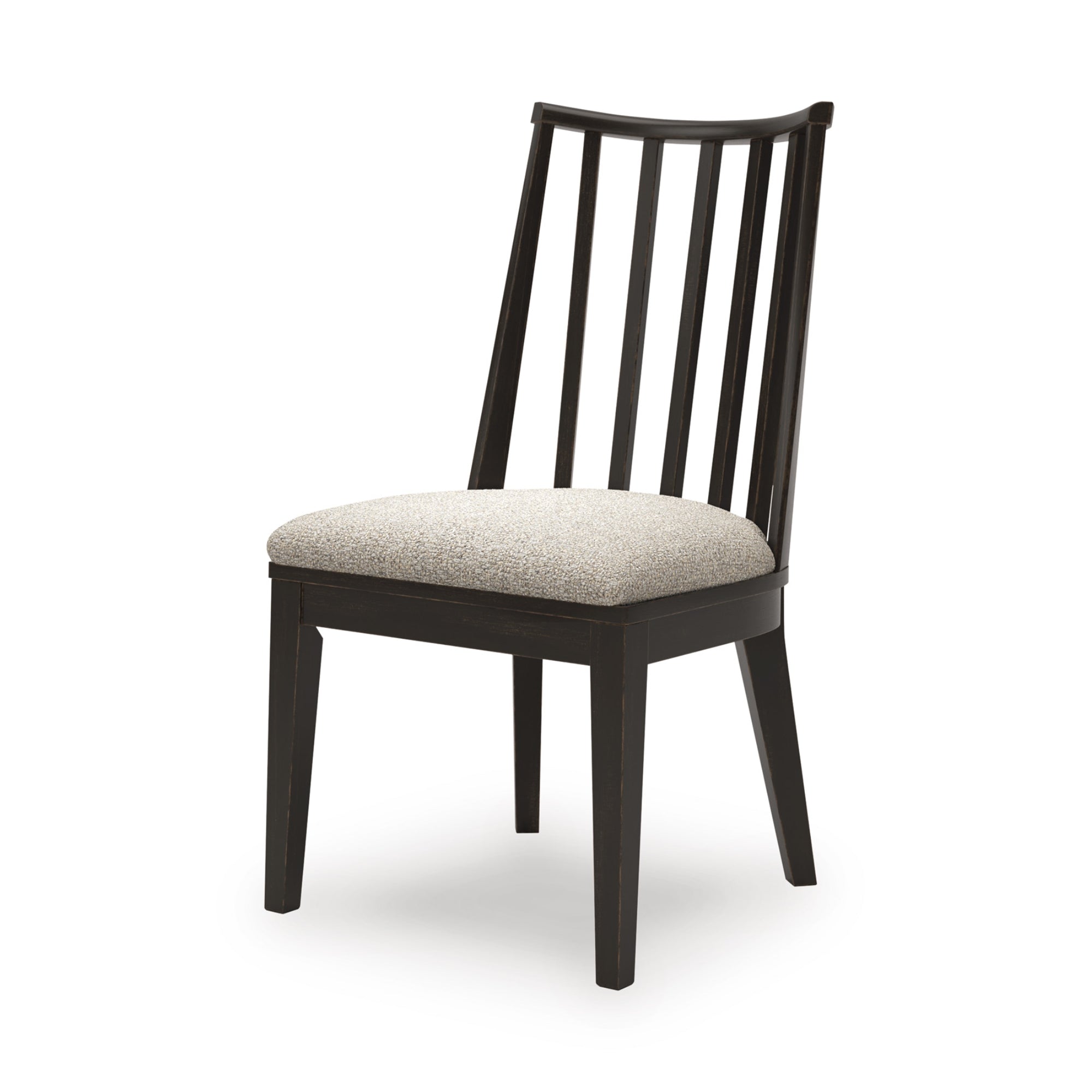 Ashley Galliden EXT dining room set with upholstered side chairs, featuring elegant wood finish and classic design.