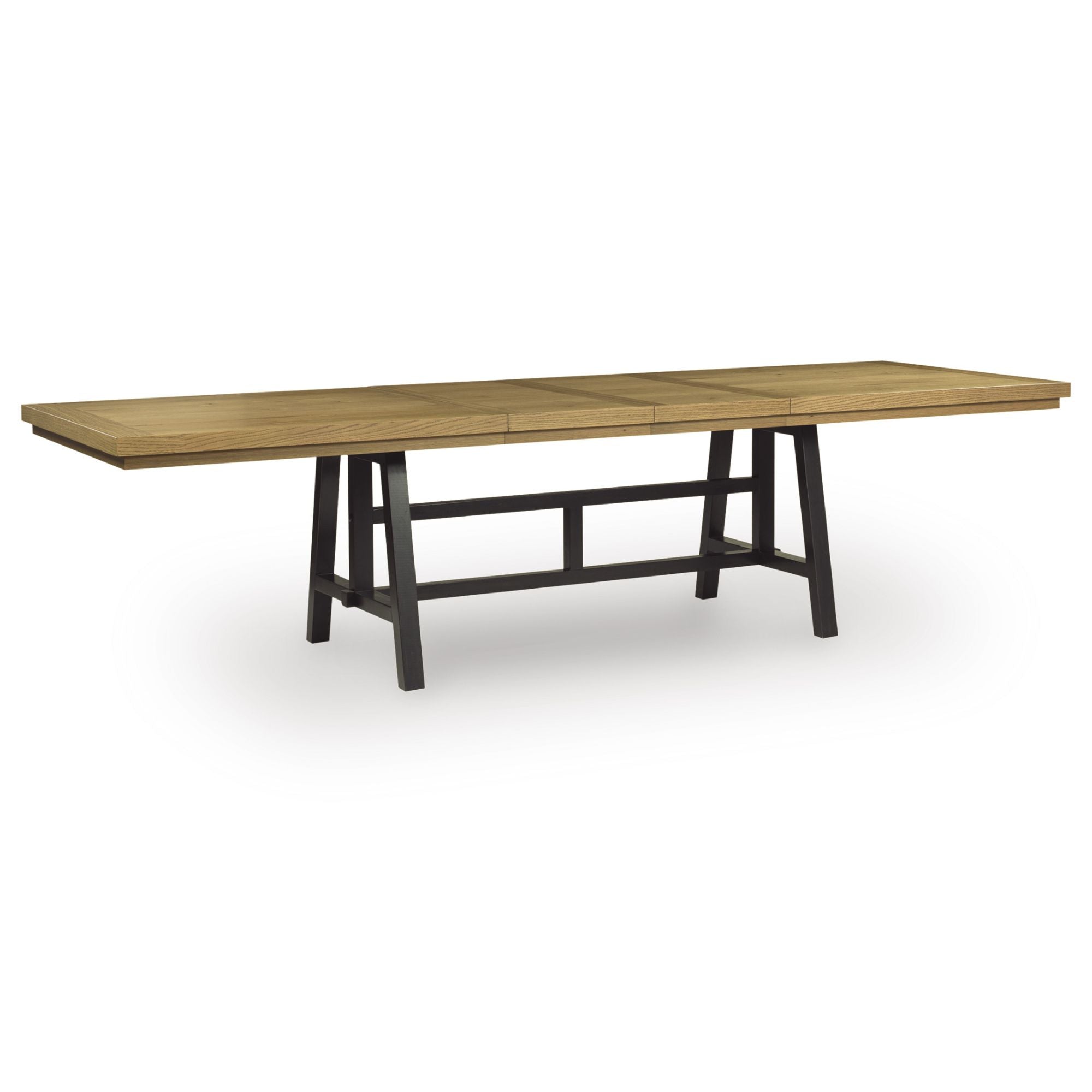 Ashley Galliden EXT dining room set with a wooden table and four matching chairs in a modern, elegant design.