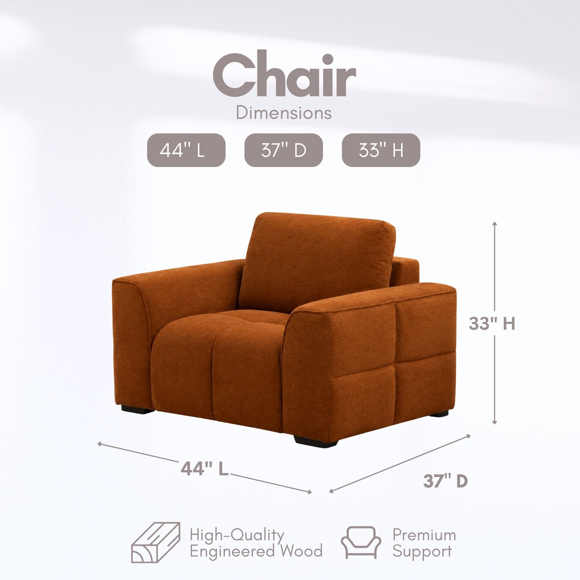 Canadian-made Clayton Modern Chair