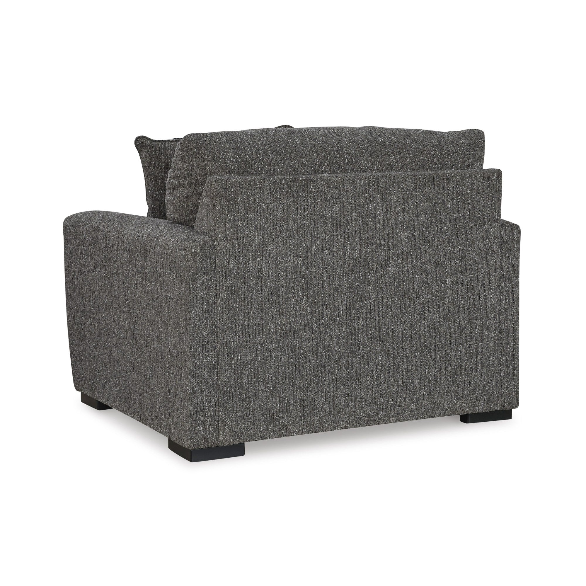Gardiner Oversized Chair in Pewter