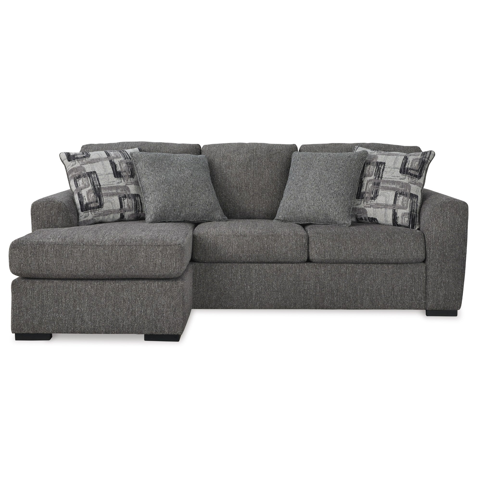 Gardiner Reversible Sofa Chaise in Pewter