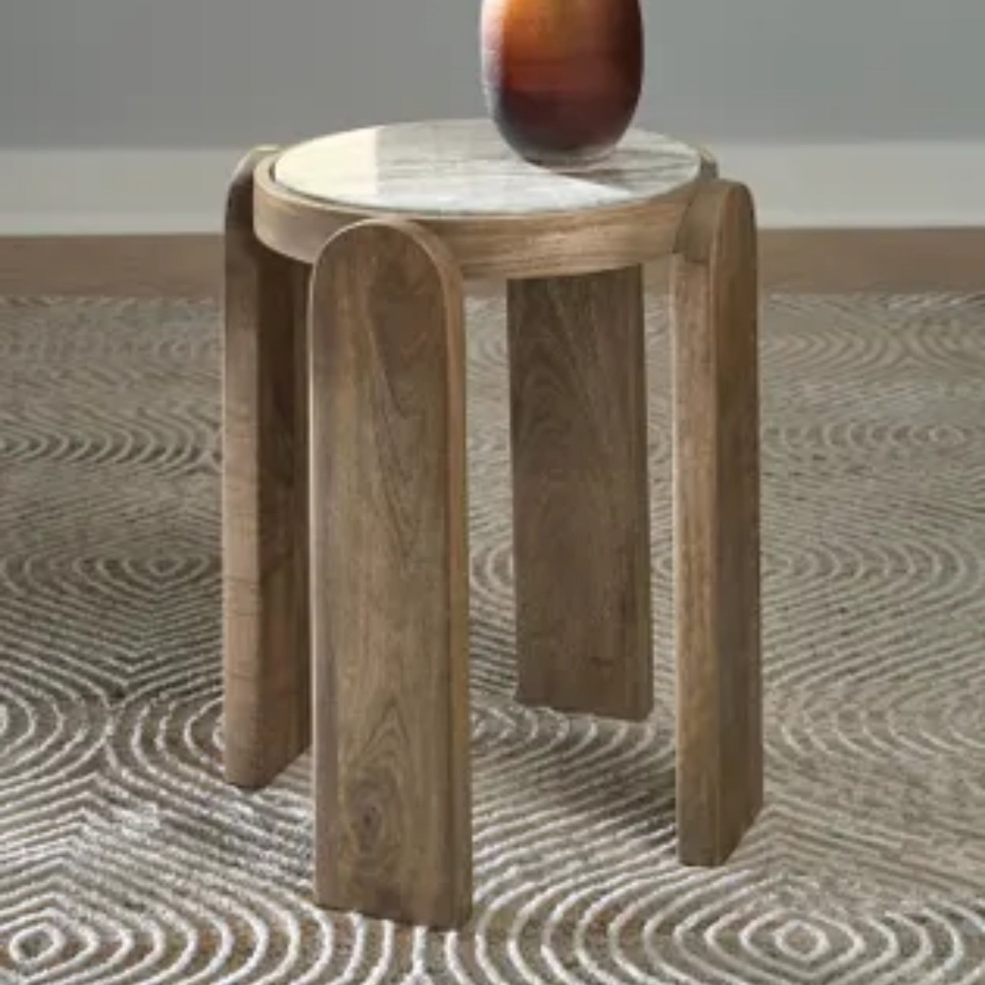 Gavrilley Marble Accent Table