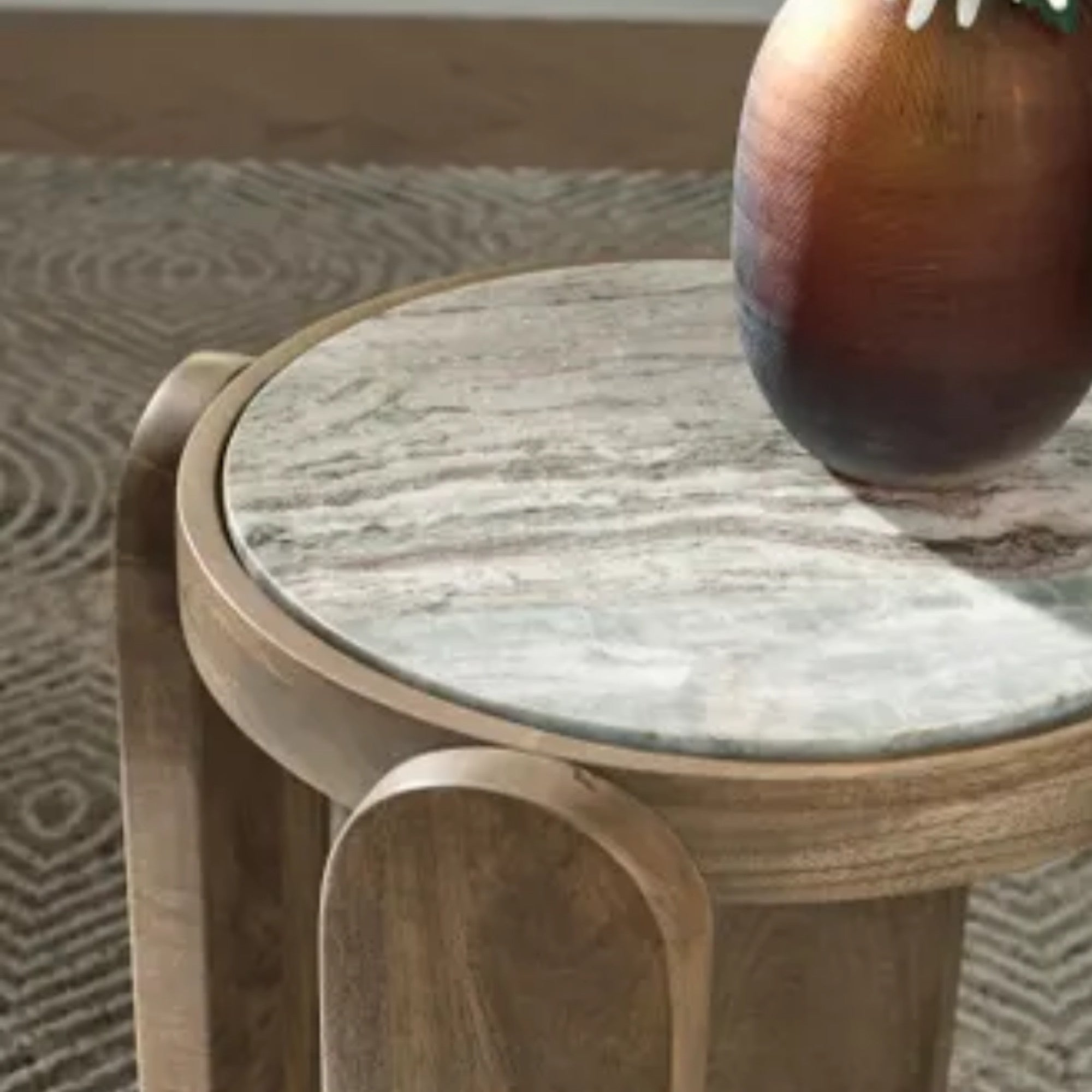 Gavrilley Marble Accent Table