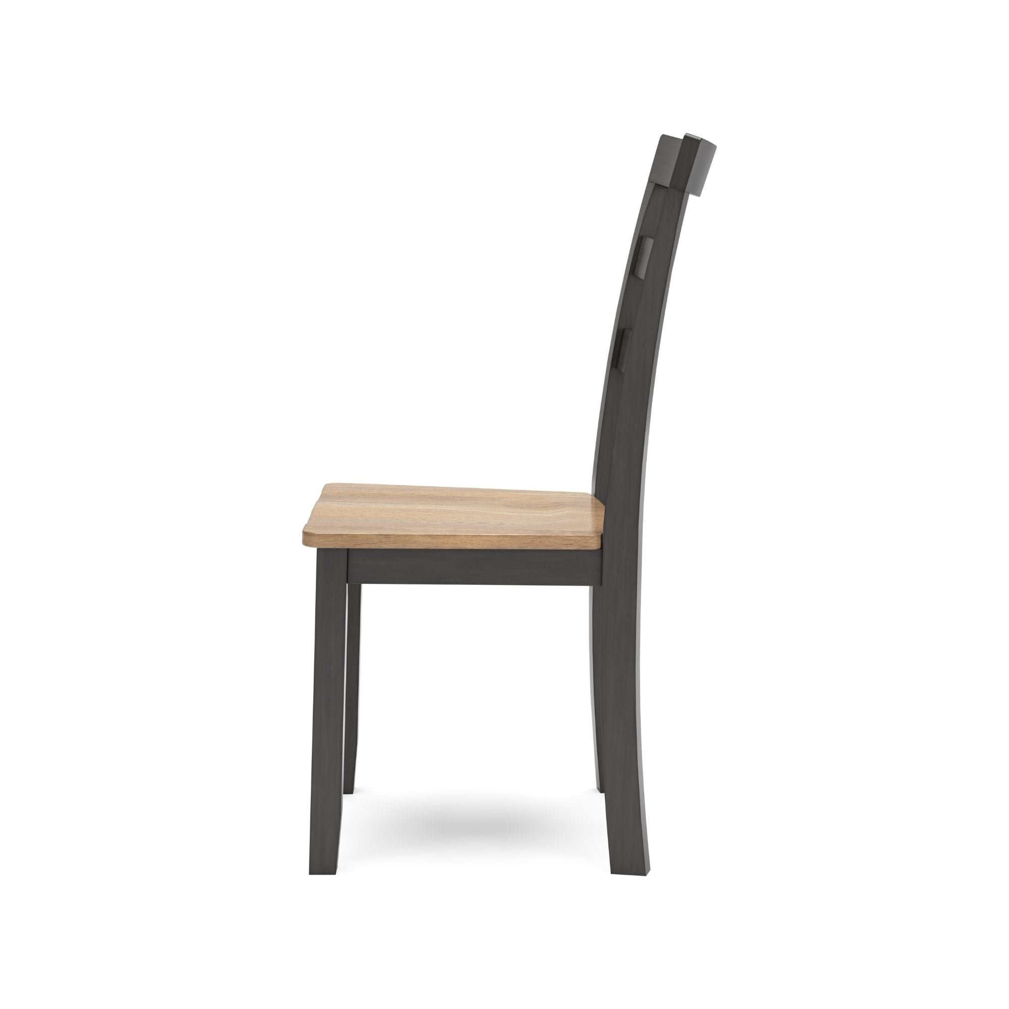 Ashley Gesthaven 6-piece dining room table set with natural and brown finish, including table and matching chairs.