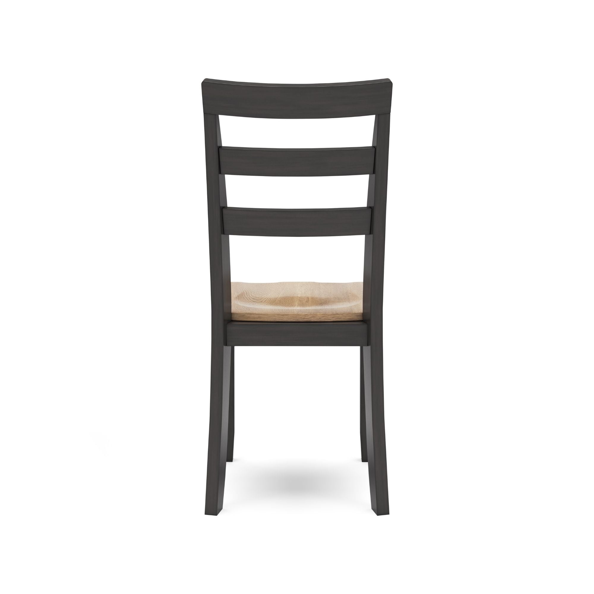 Gesthaven 5-piece counter height dining room set by Ashley with natural wood finish and brown accents, includes table and chairs.