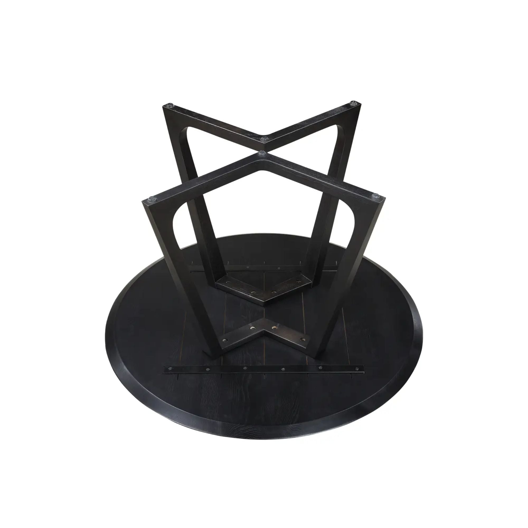 Moe's Home Godenza Collection Round Dining Table Black | CastleUp Experience Centre Online Furniture