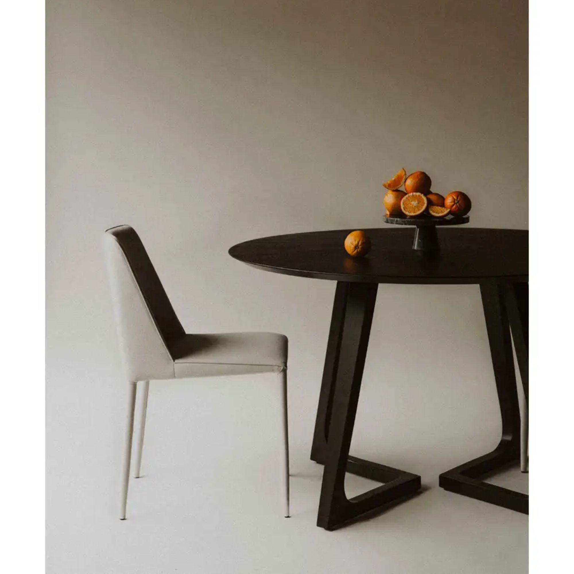 Moe's Home Godenza Collection Round Dining Table Black | CastleUp Experience Centre Online Furniture