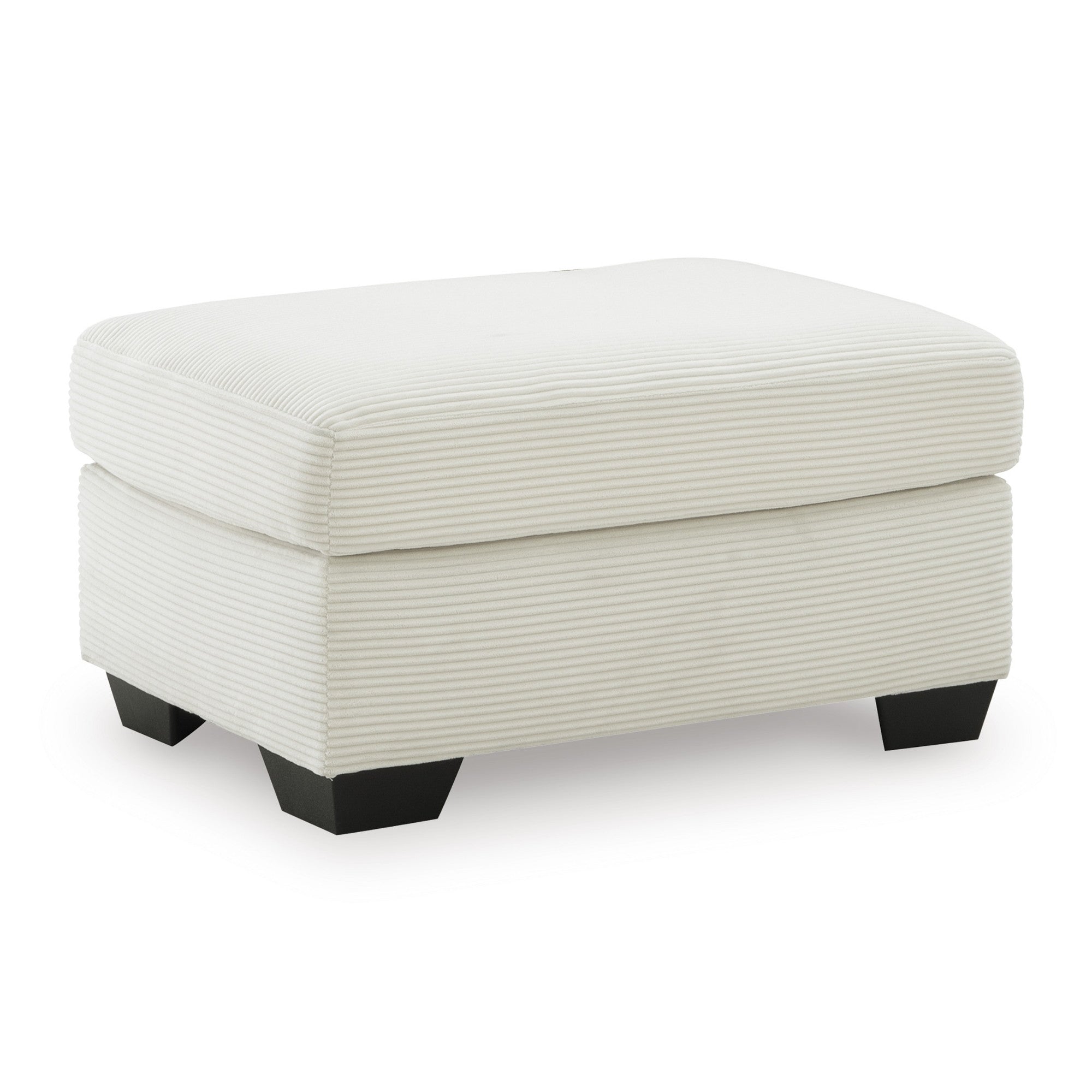 Greenbriar Ottoman Ivory