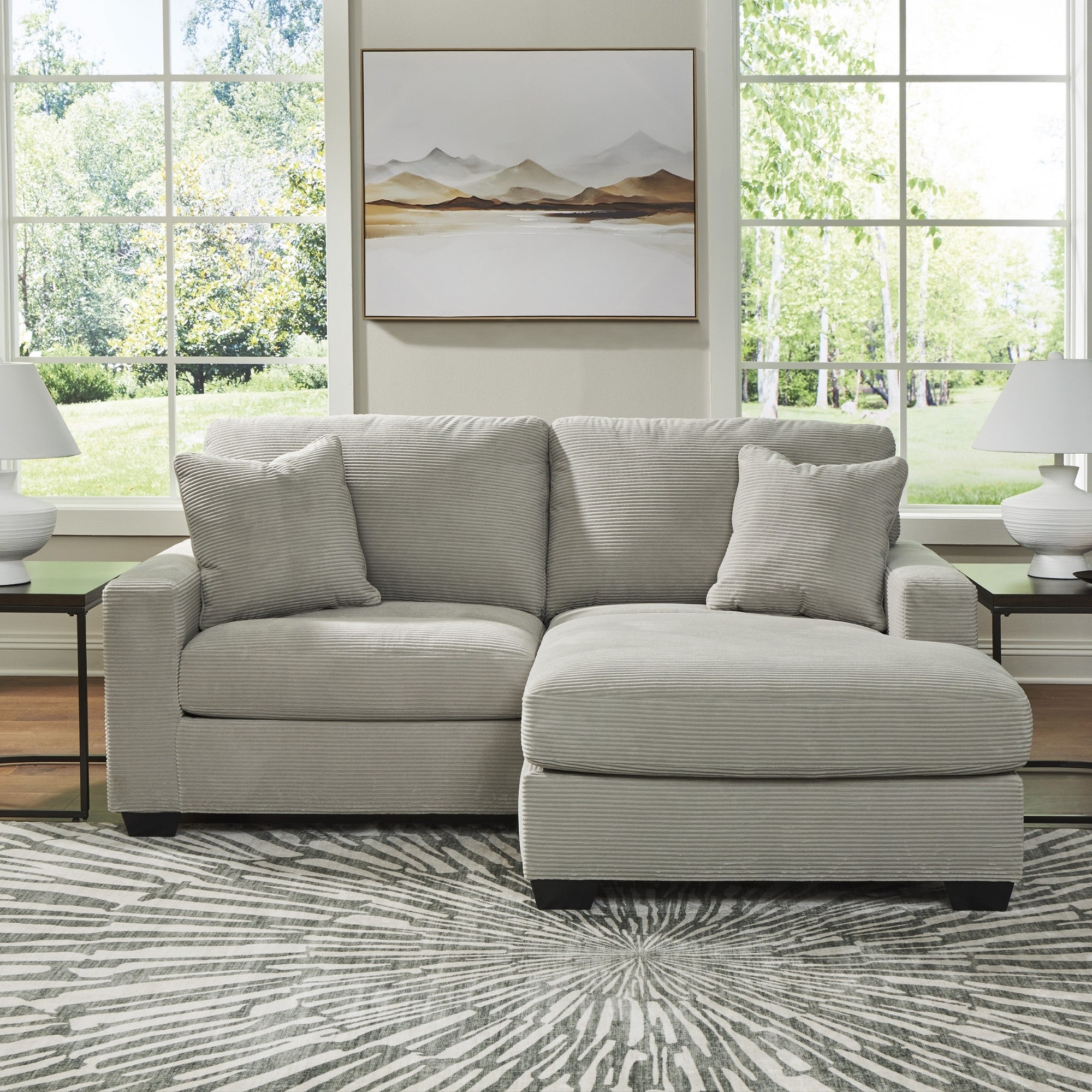 Greenbriar Sofa Chaise Light Grey