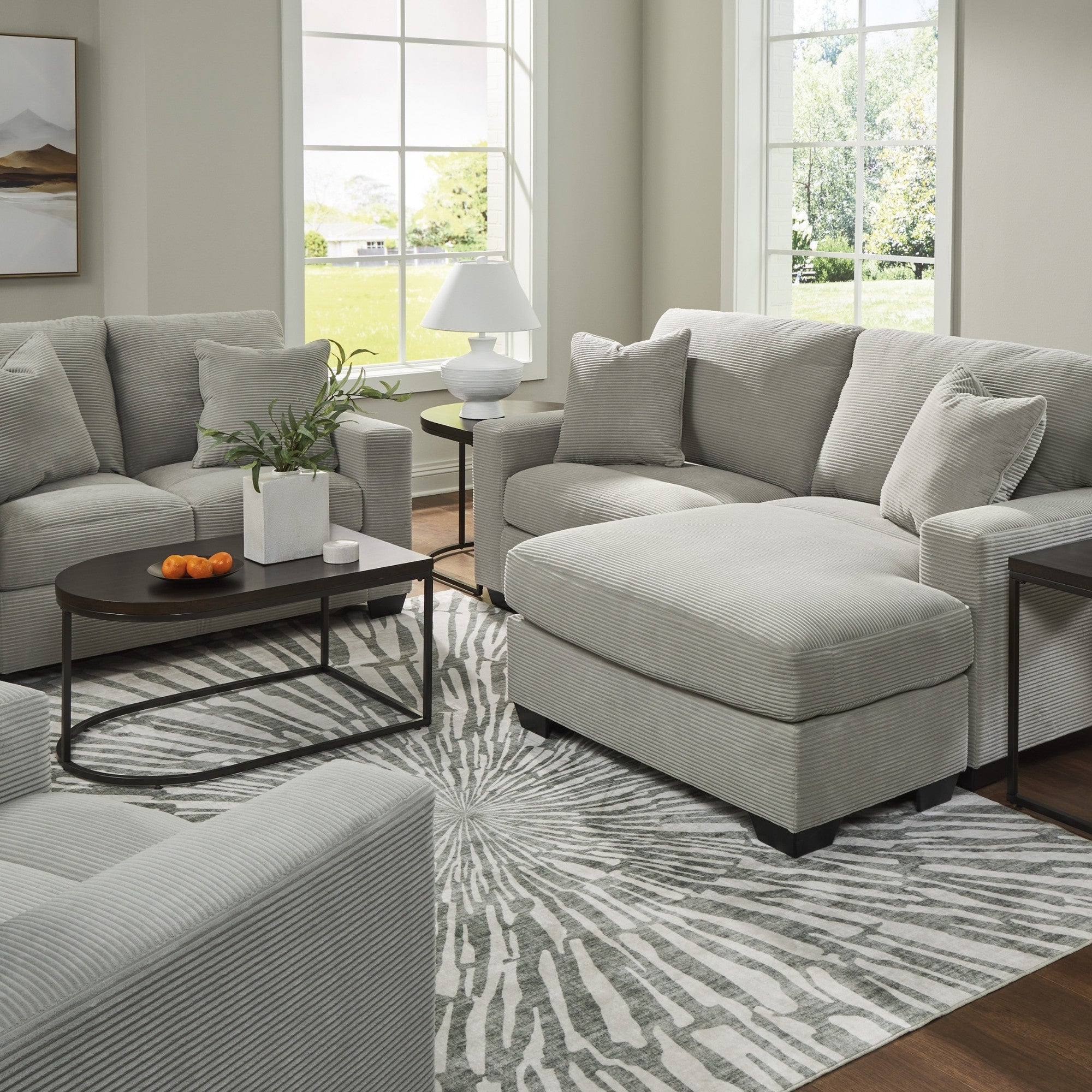 Greenbriar Sofa Chaise Light Grey