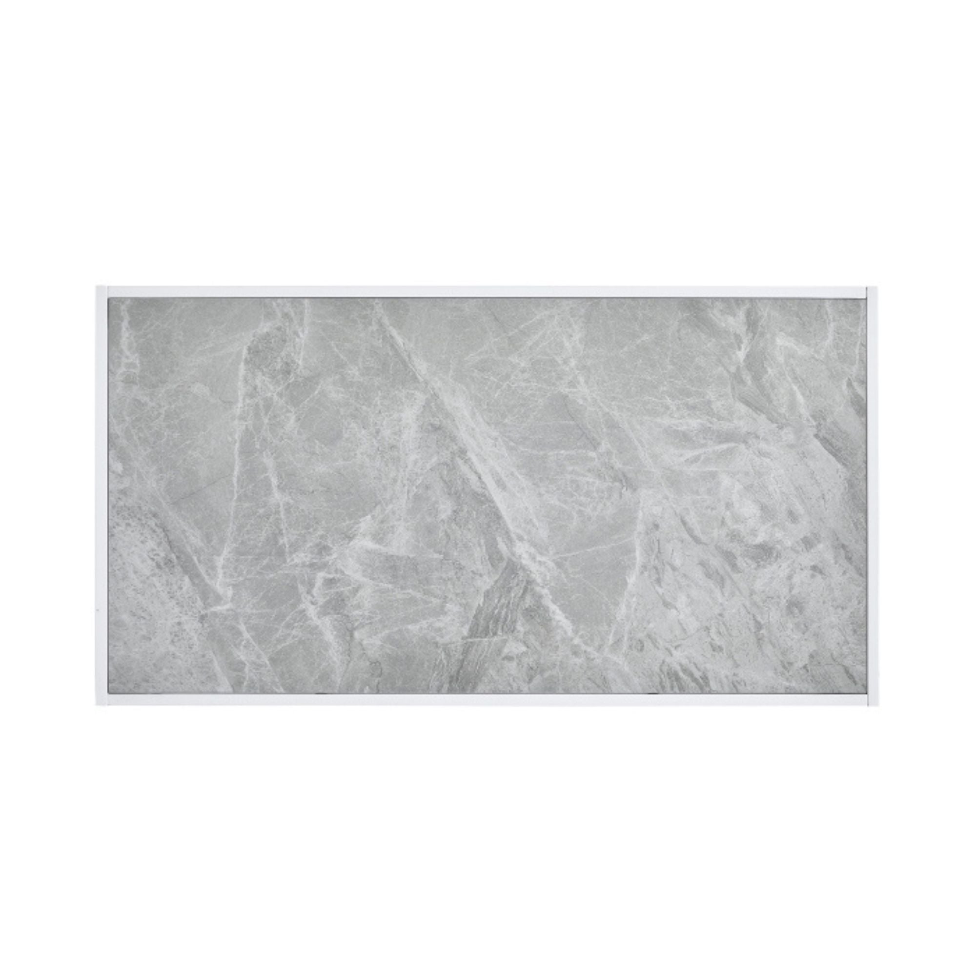 Modern MAZ Elariel Collection coffee table set with grey sintered stone surfaces and sleek design.