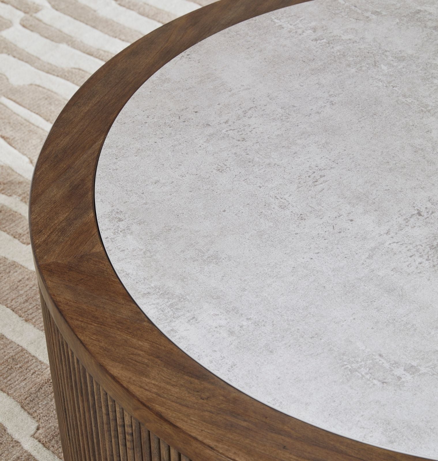 Hadonna Round Cocktail Table
