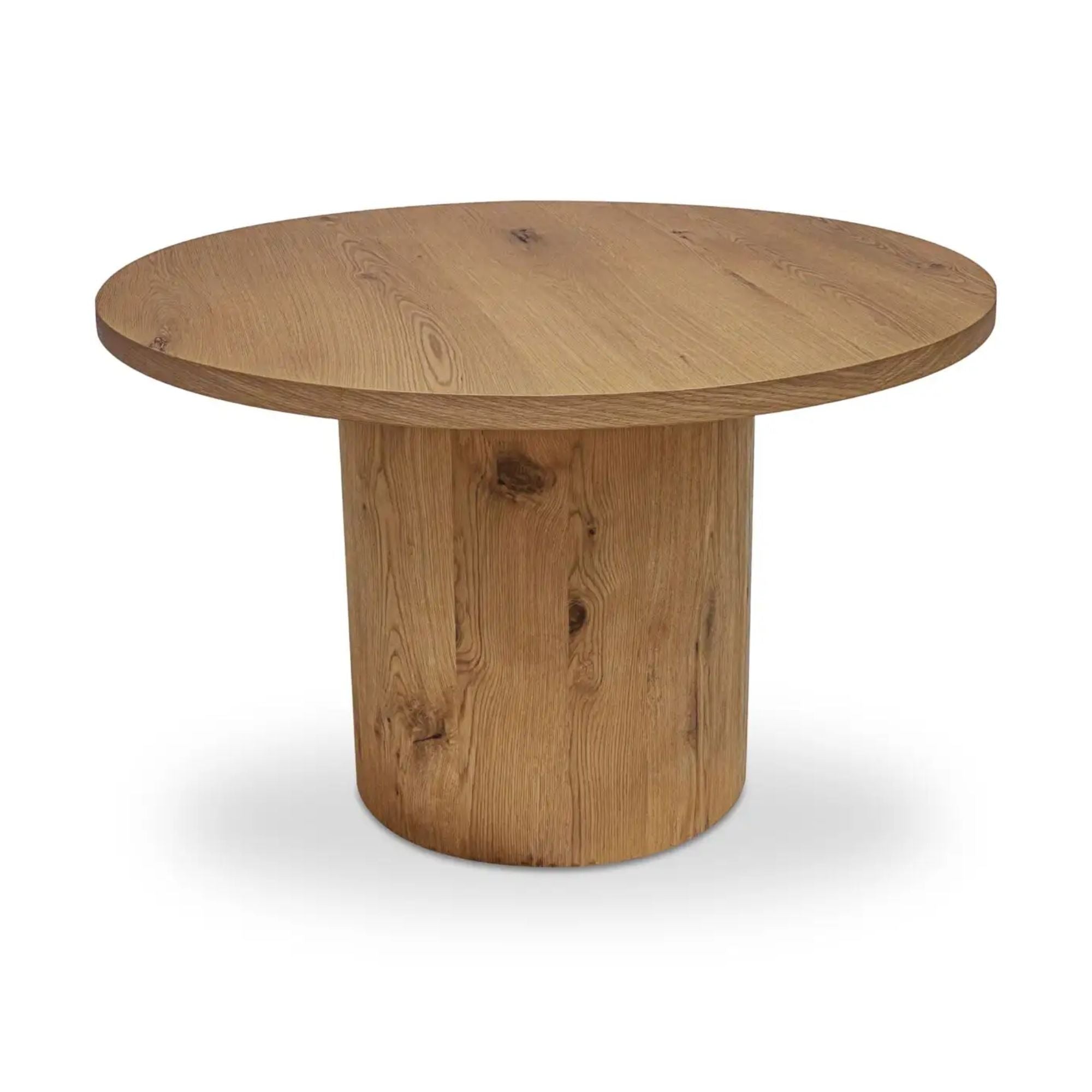 Moe's Home Hansen Collection Dining Table Rustic Oak | CastleUp Experience Centre Online Furniture