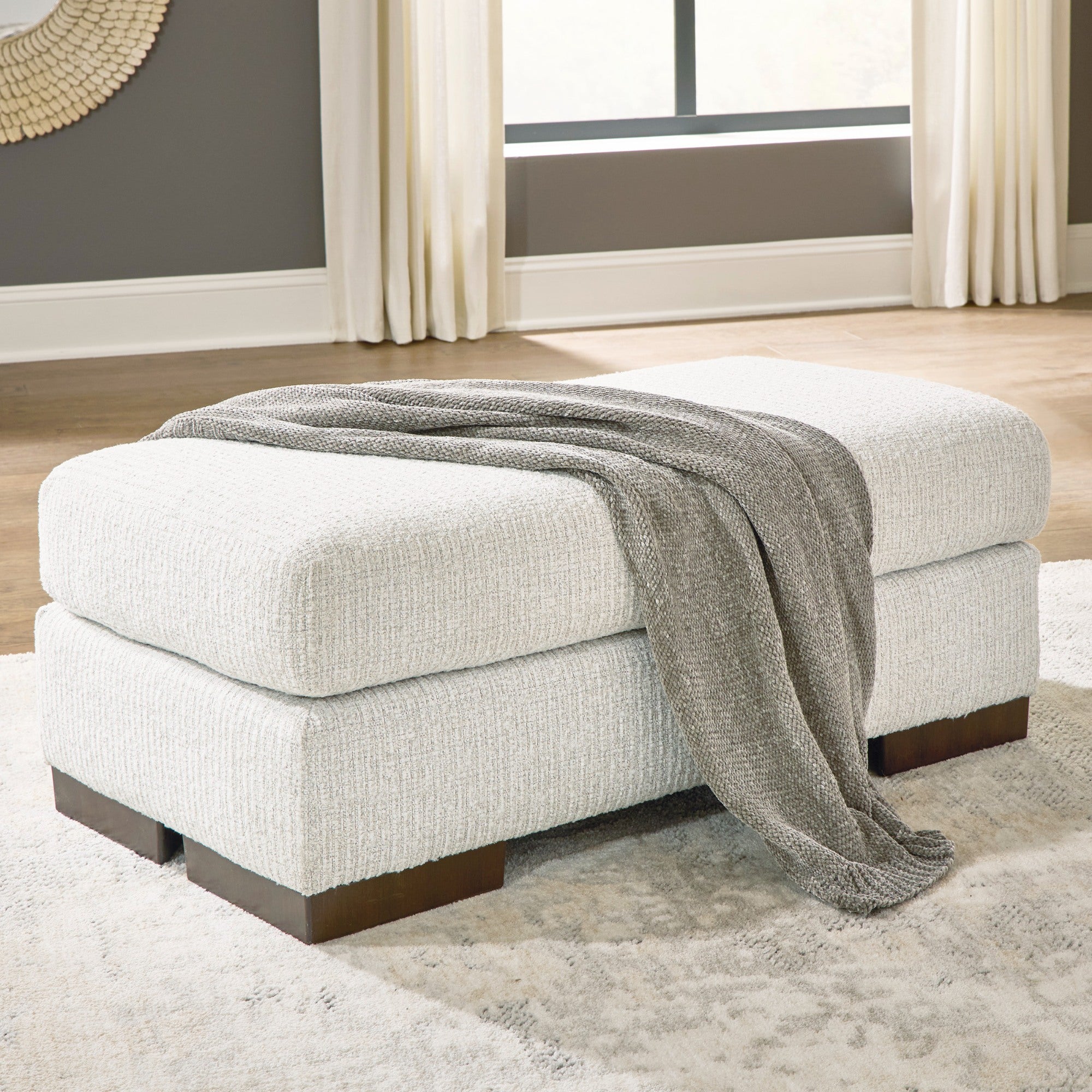 Hartside Ottoman in Frosted