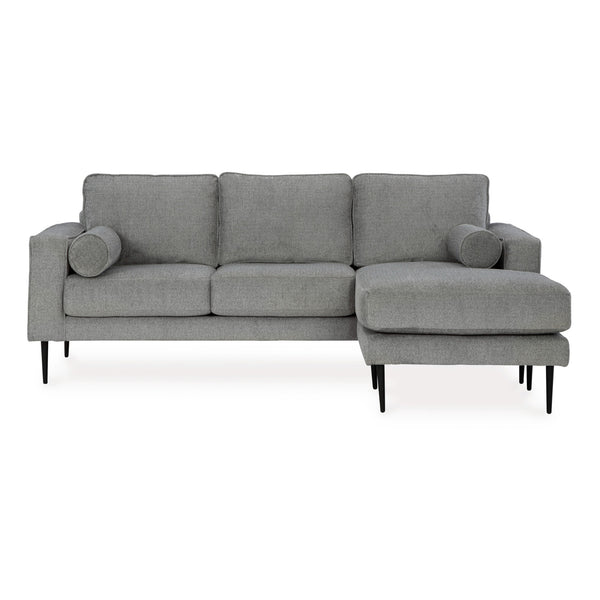 Hazela Sofa Chaise in Charcoal
