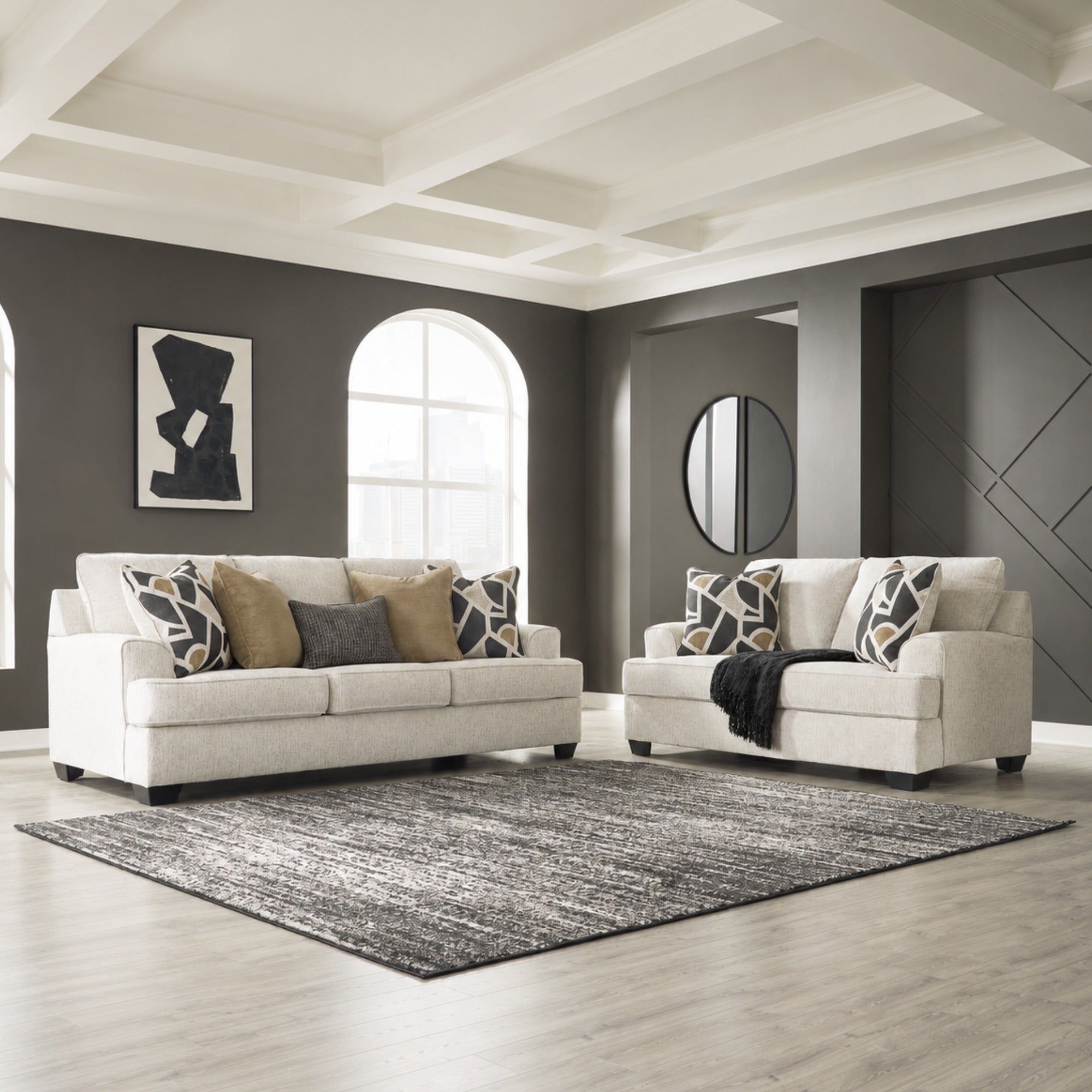 Heartcort Sofa Set Quartz