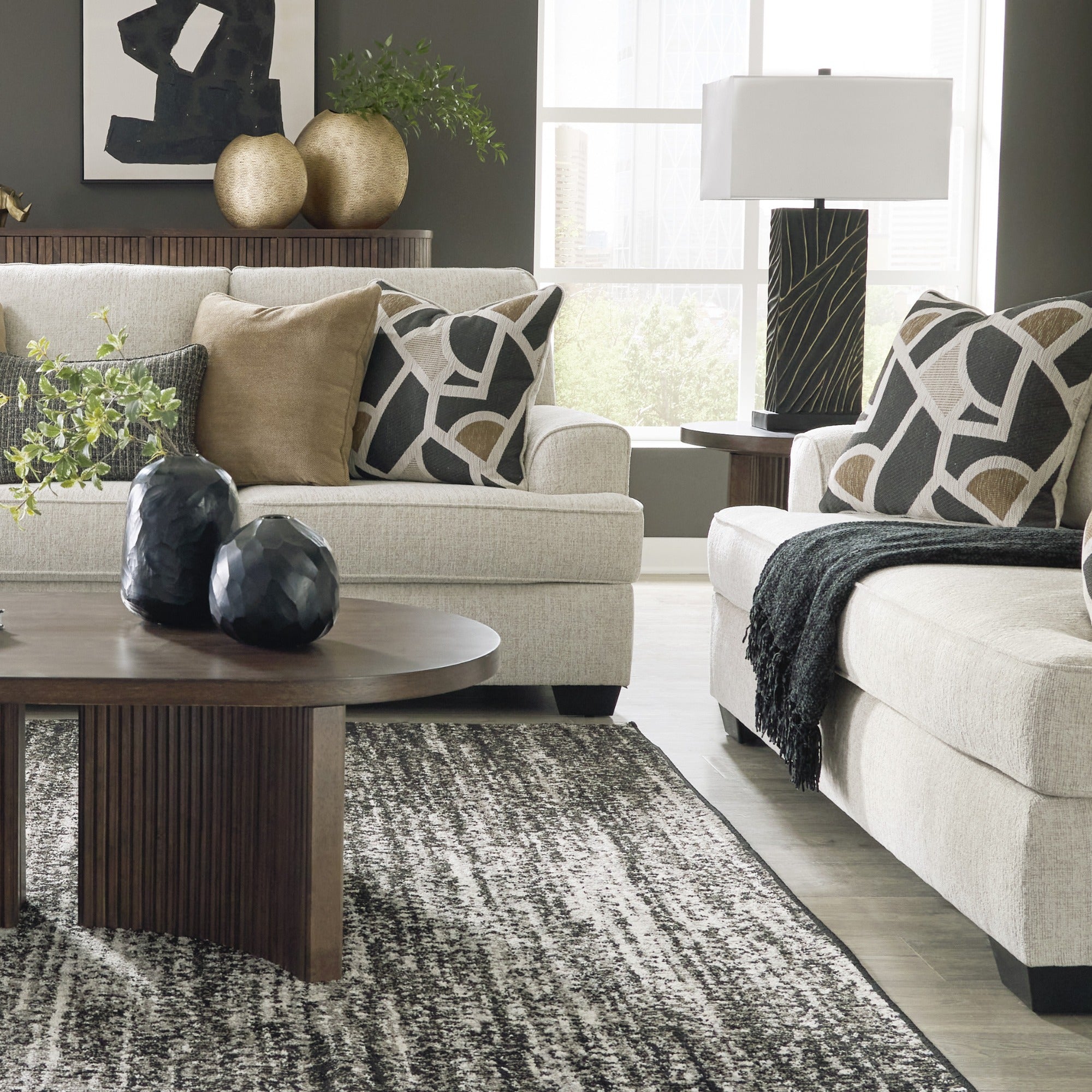 Heartcort Sofa Set Quartz