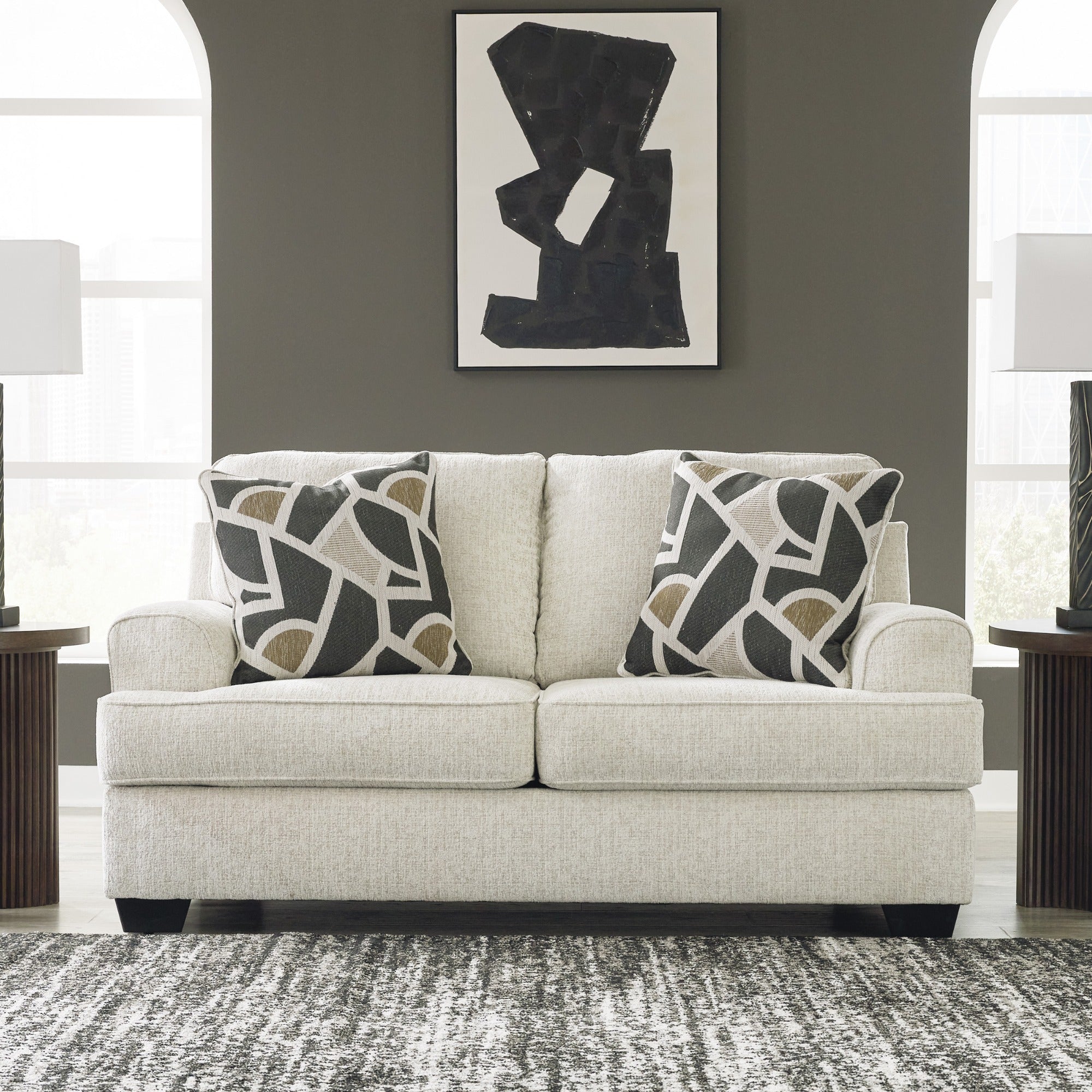 Heartcort Loveseat in Quartz