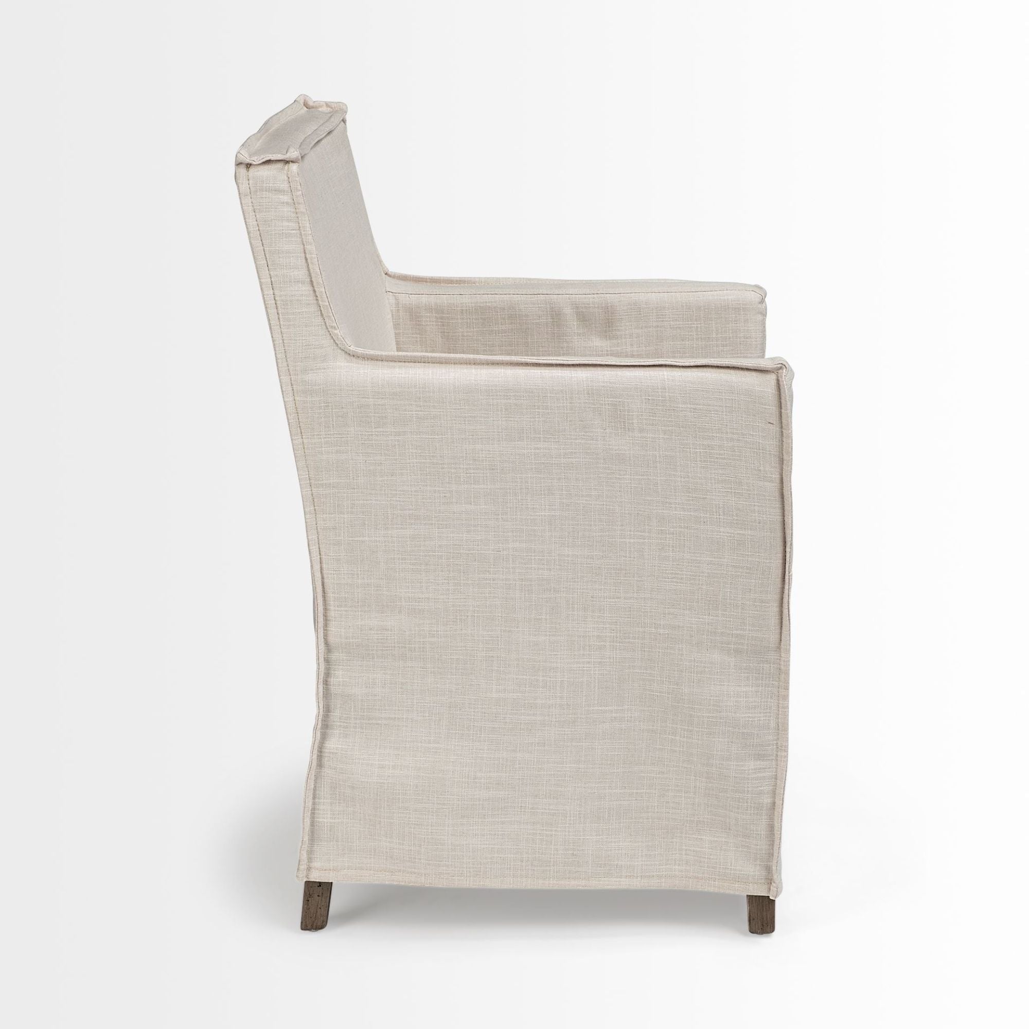 Mercana Elbert Collection Dining Chair in Cream | CastleUp Experience Centre Online Furniture