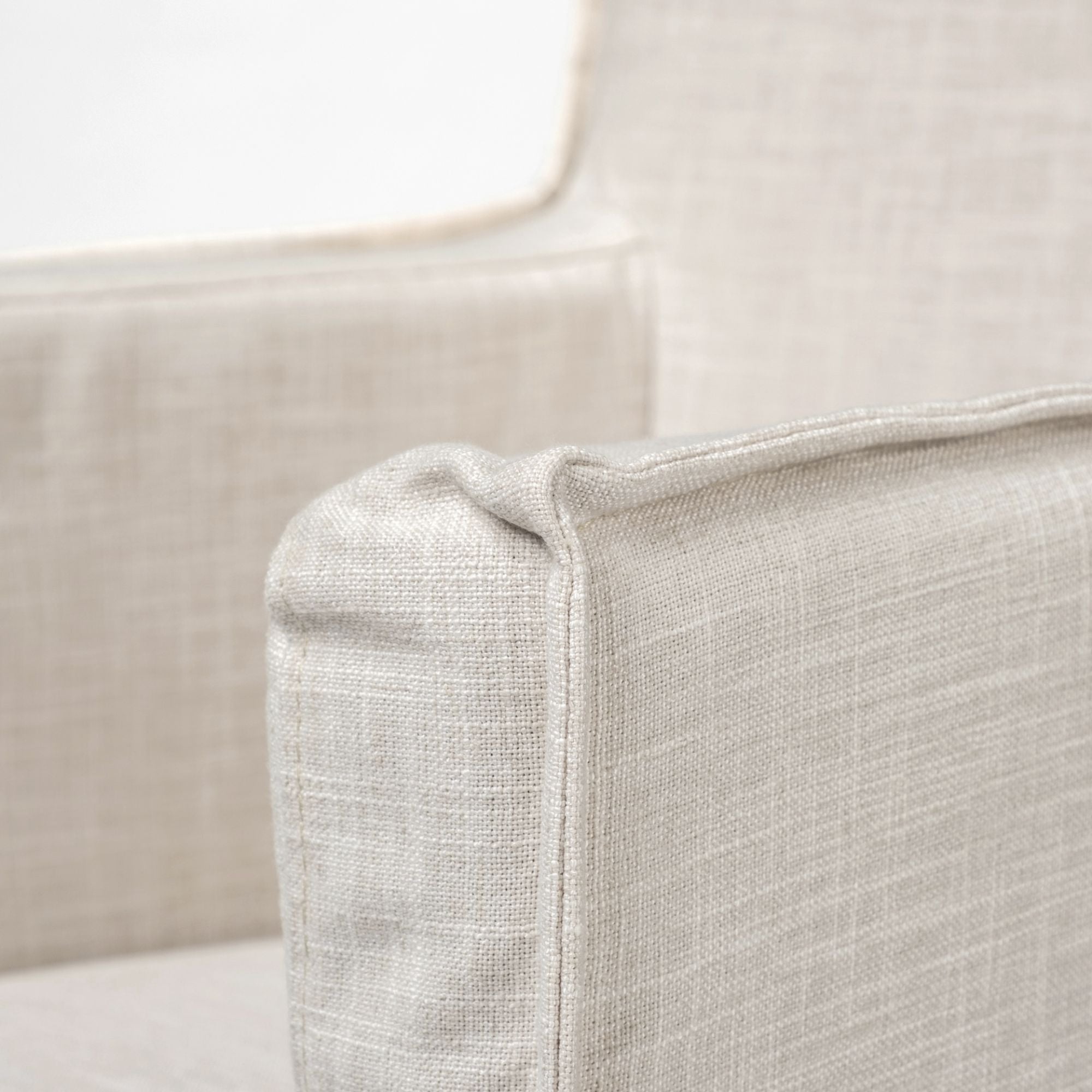 Mercana Elbert Collection Dining Chair in Cream | CastleUp Experience Centre Online Furniture