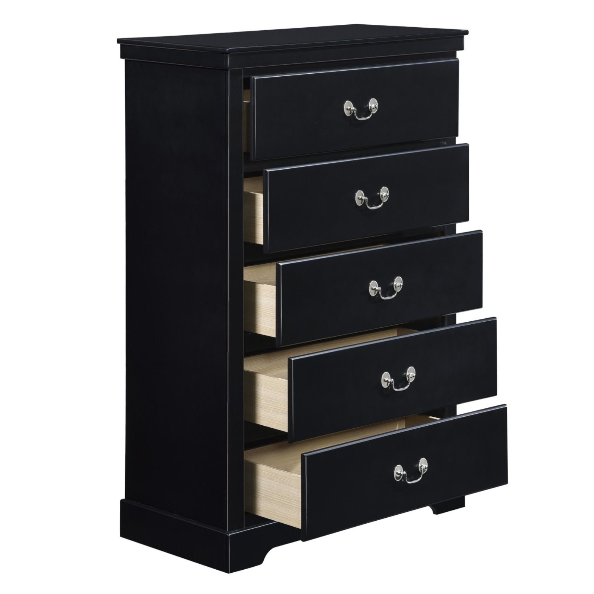 MAZ Herman Chest Drawer with multiple drawers, wooden finish, and modern design for bedroom storage.