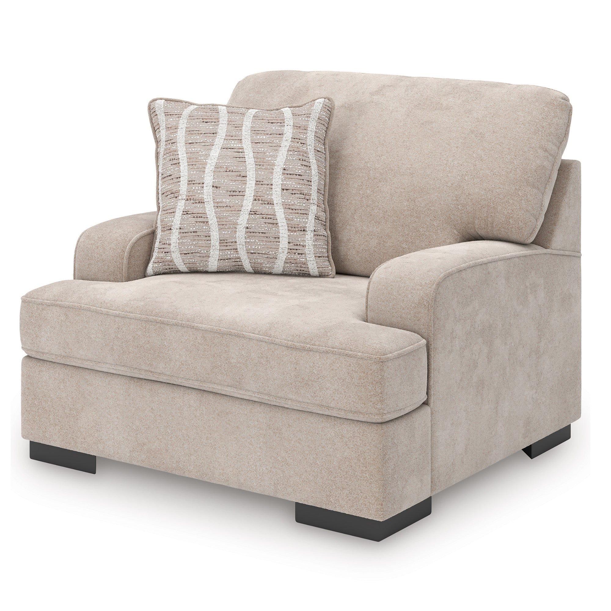 High Profile Sofa Set in Taupe