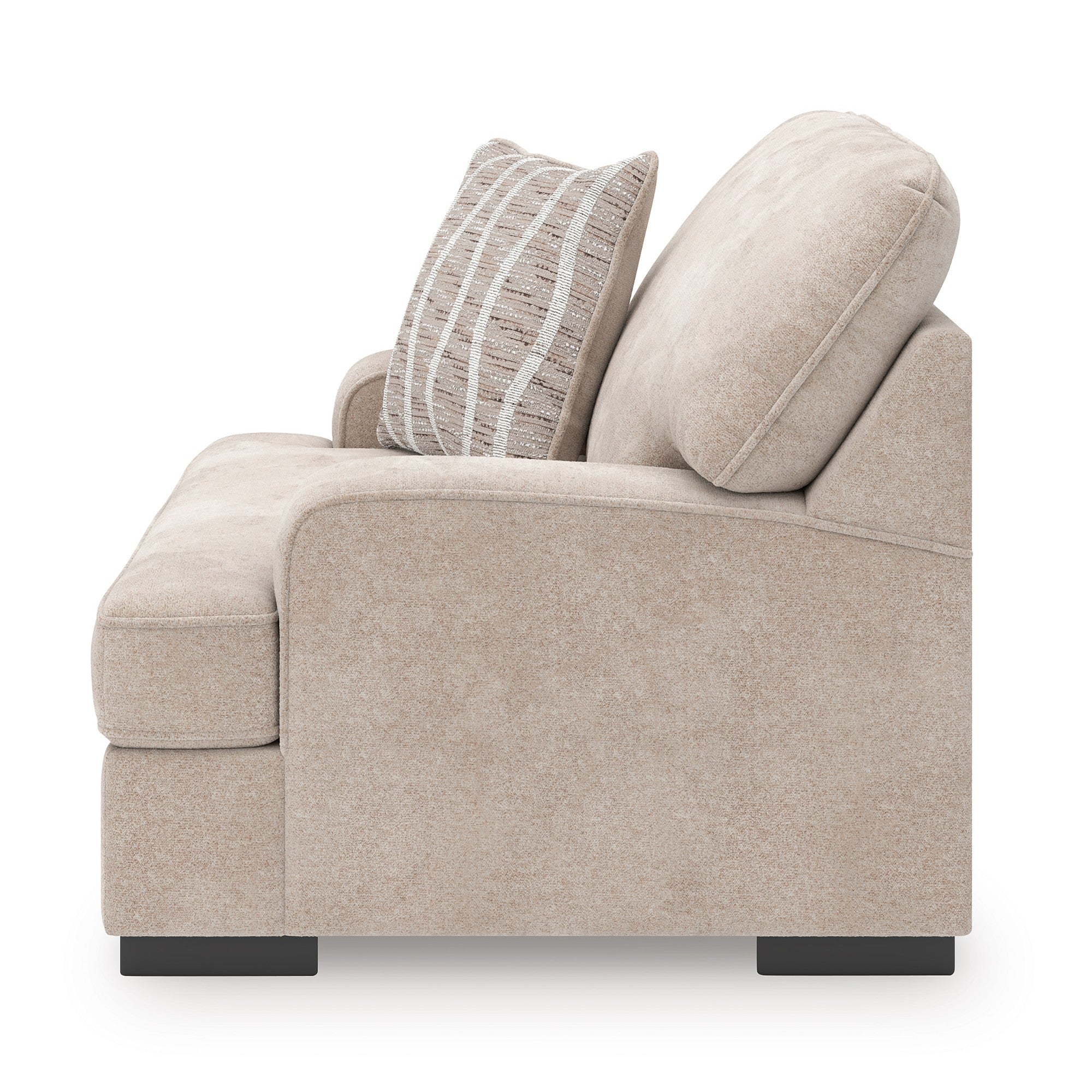High Profile Oversize Chair in Taupe